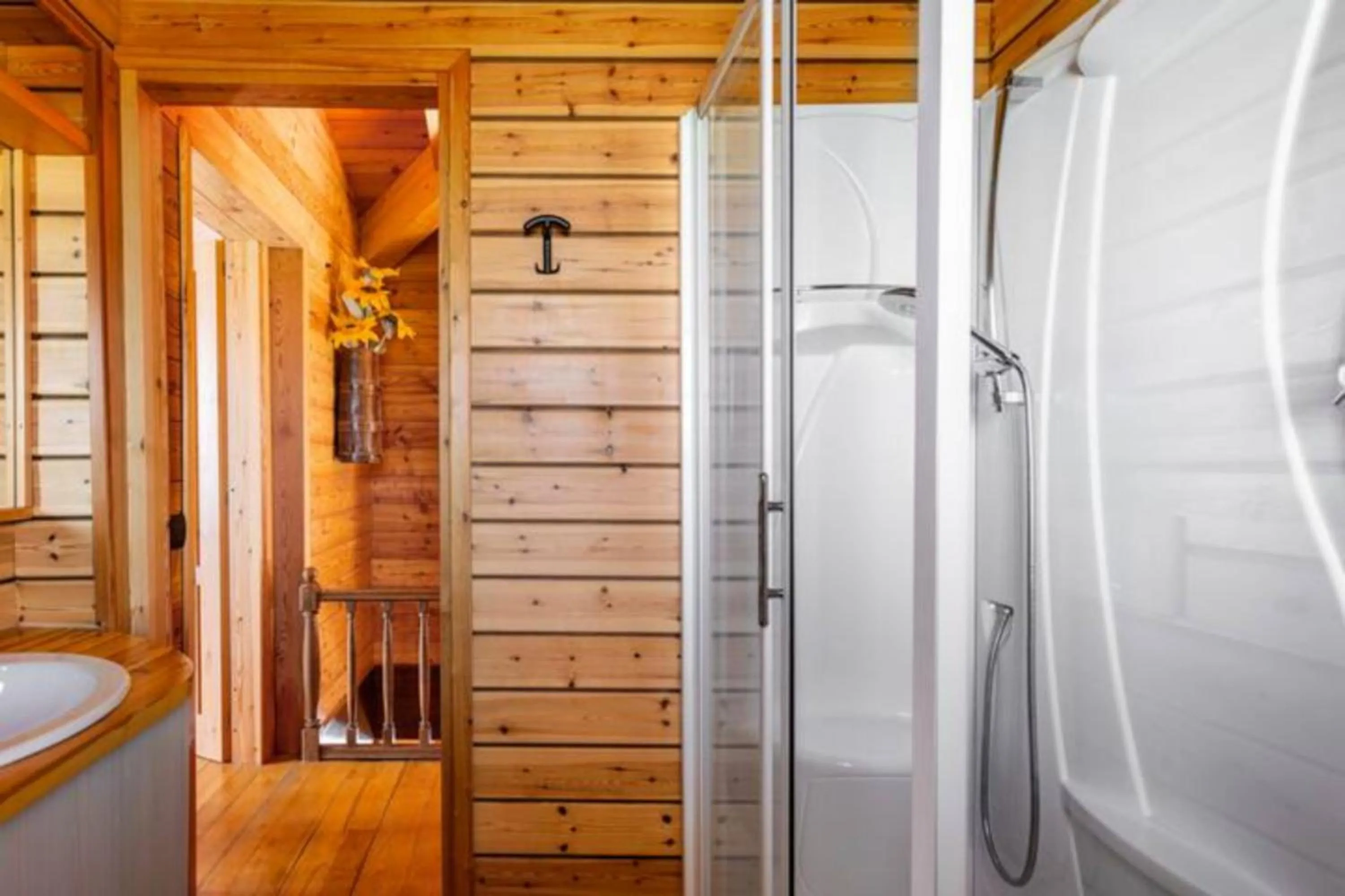 Bathroom in B&B Chalet Il Picchio