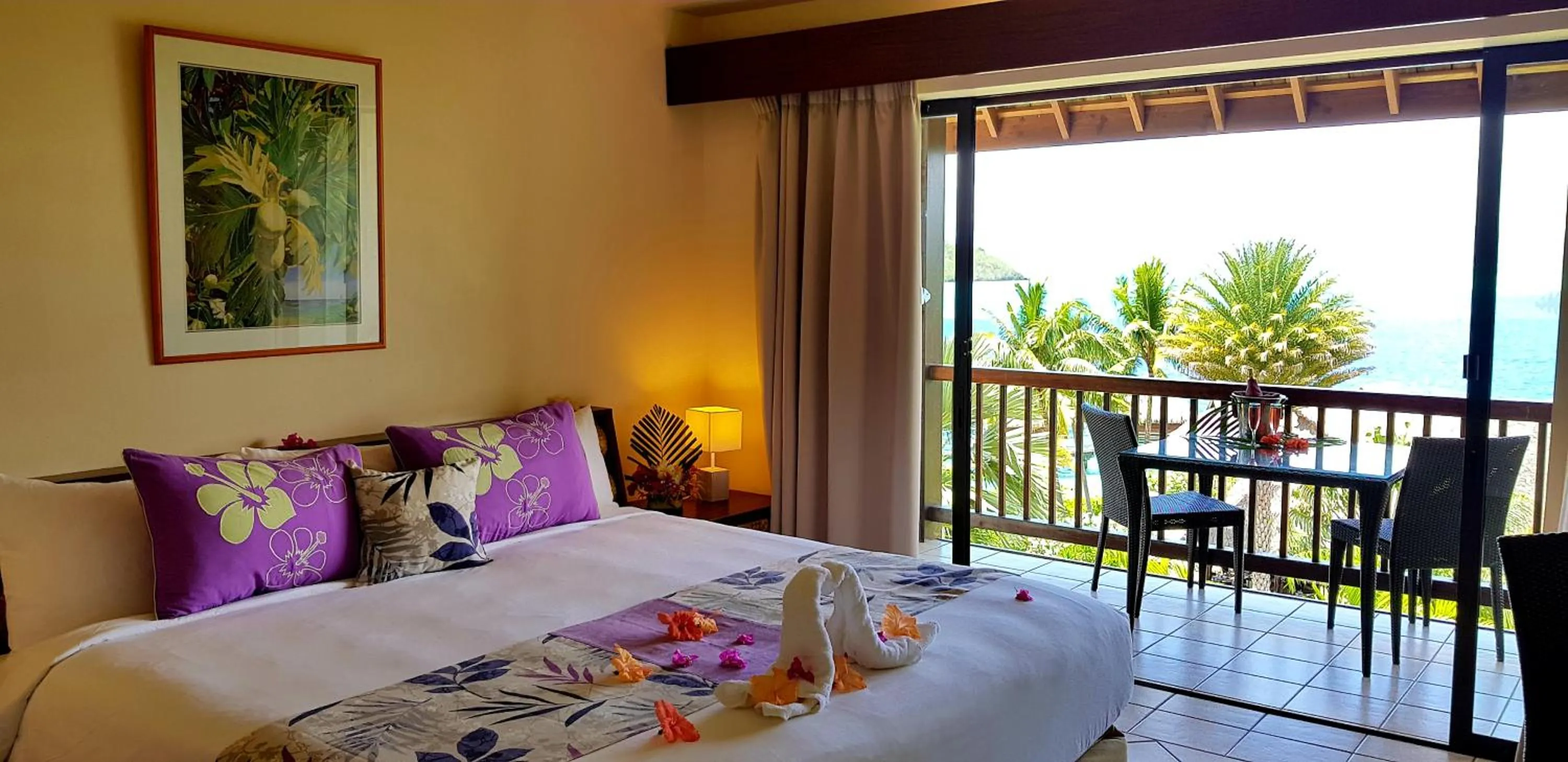 Bed in Maitai Bora Bora