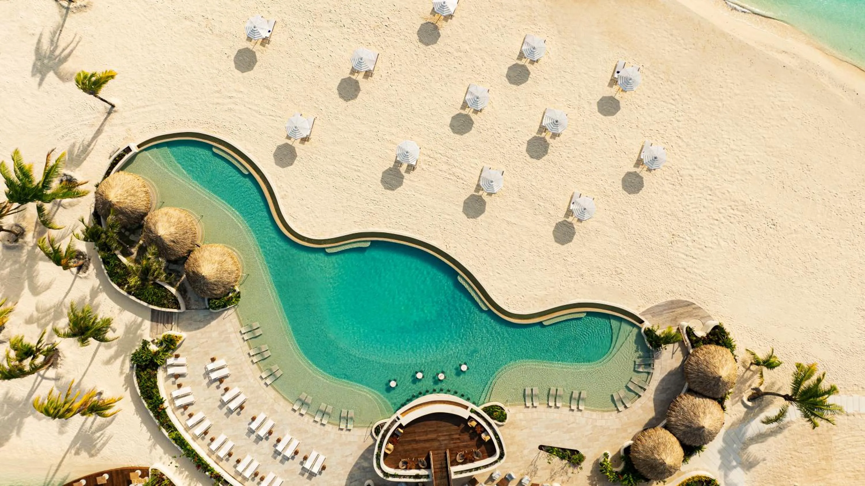 Bird's eye view in Westin Bora Bora Resort & Spa