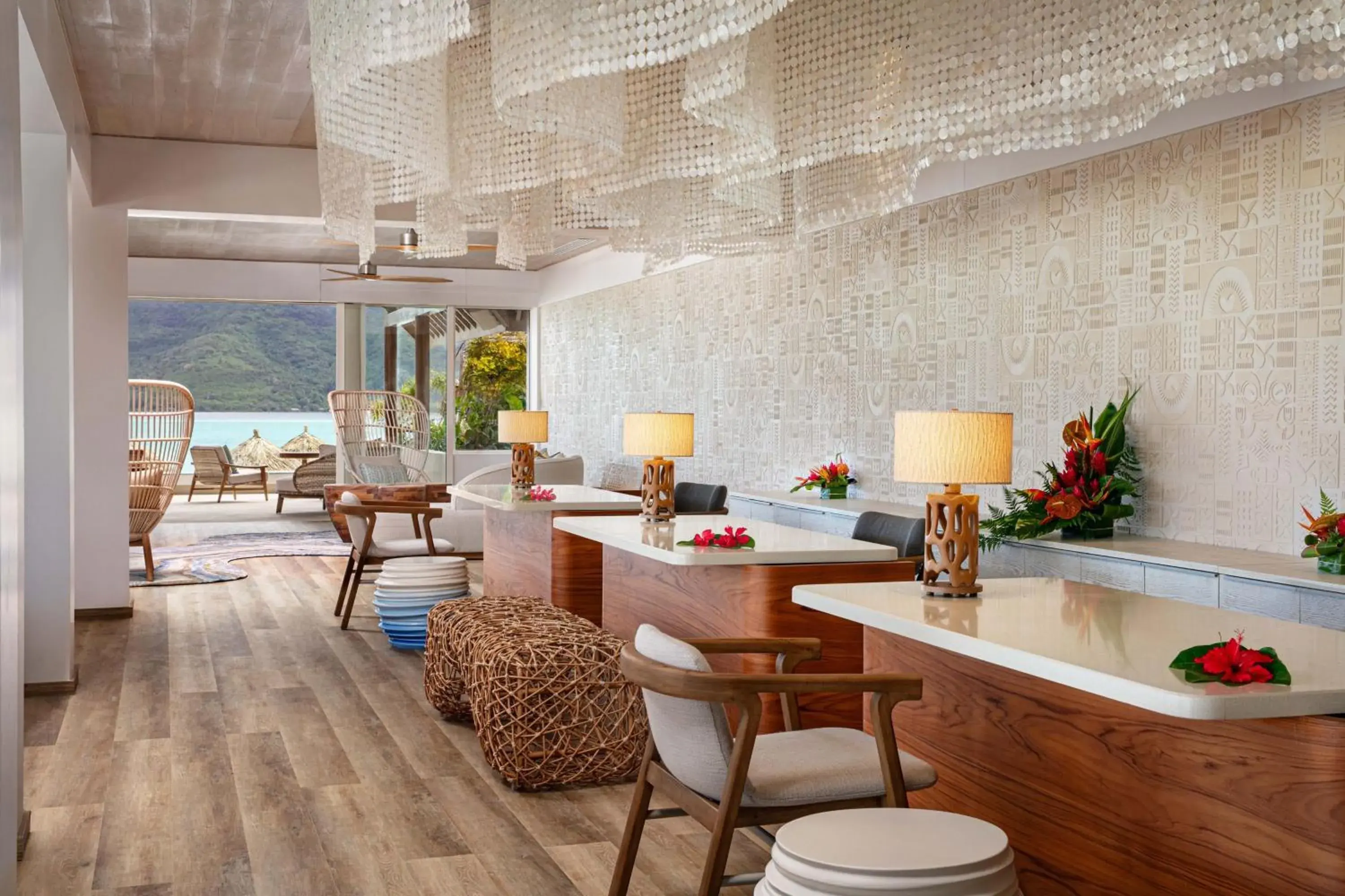 Lobby or reception in Westin Bora Bora Resort & Spa Lobby or reception in Westin Bora Bora Resort & Spa