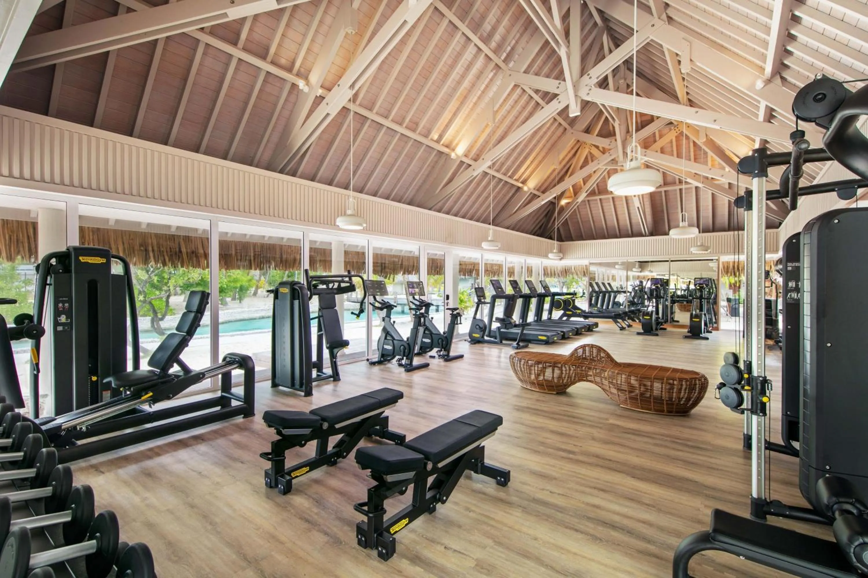 Fitness centre/facilities in Westin Bora Bora Resort & Spa