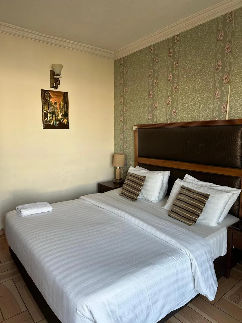 Bed in Aghadeer Hotel
