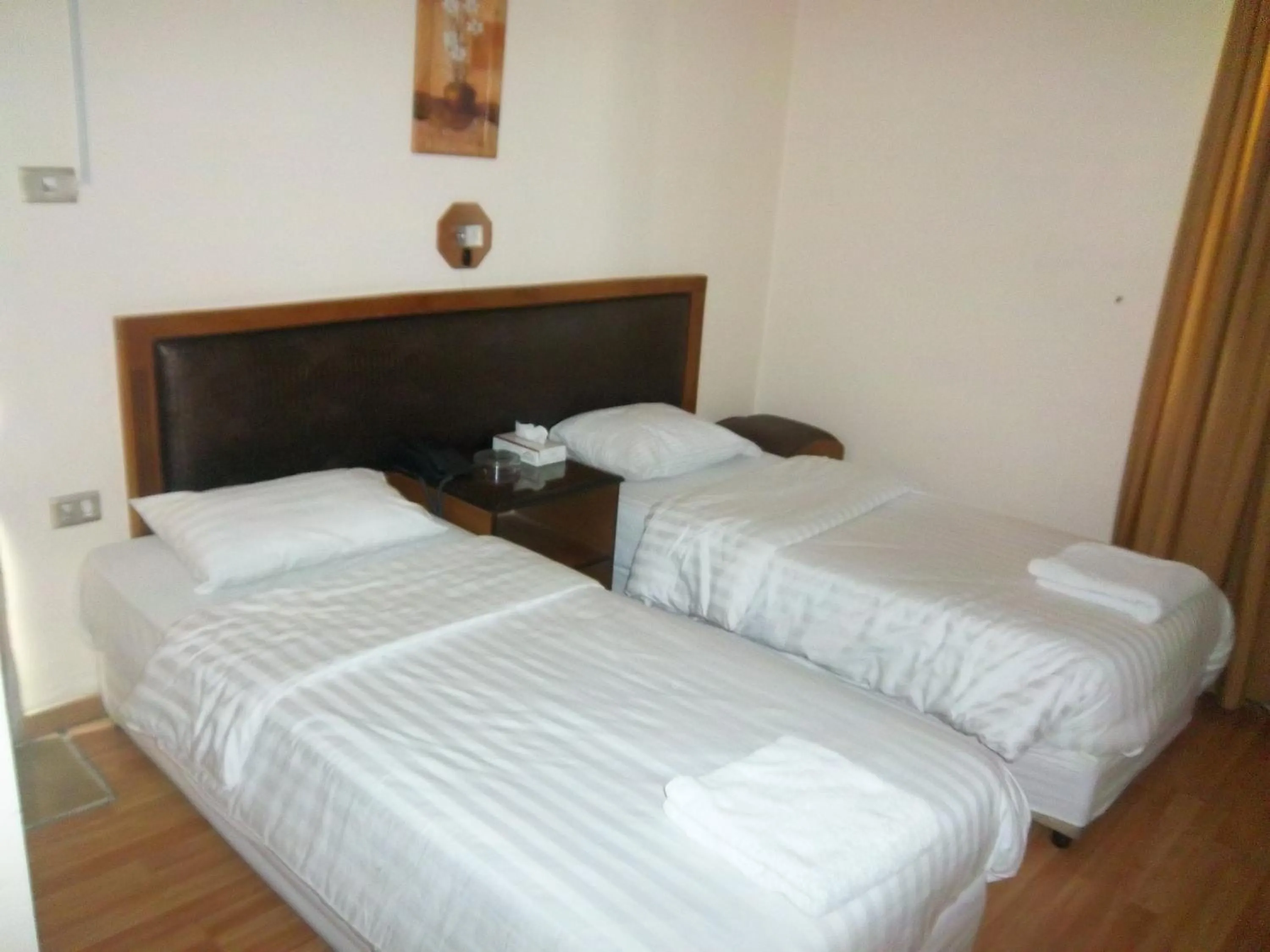 Bed in Aghadeer Hotel
