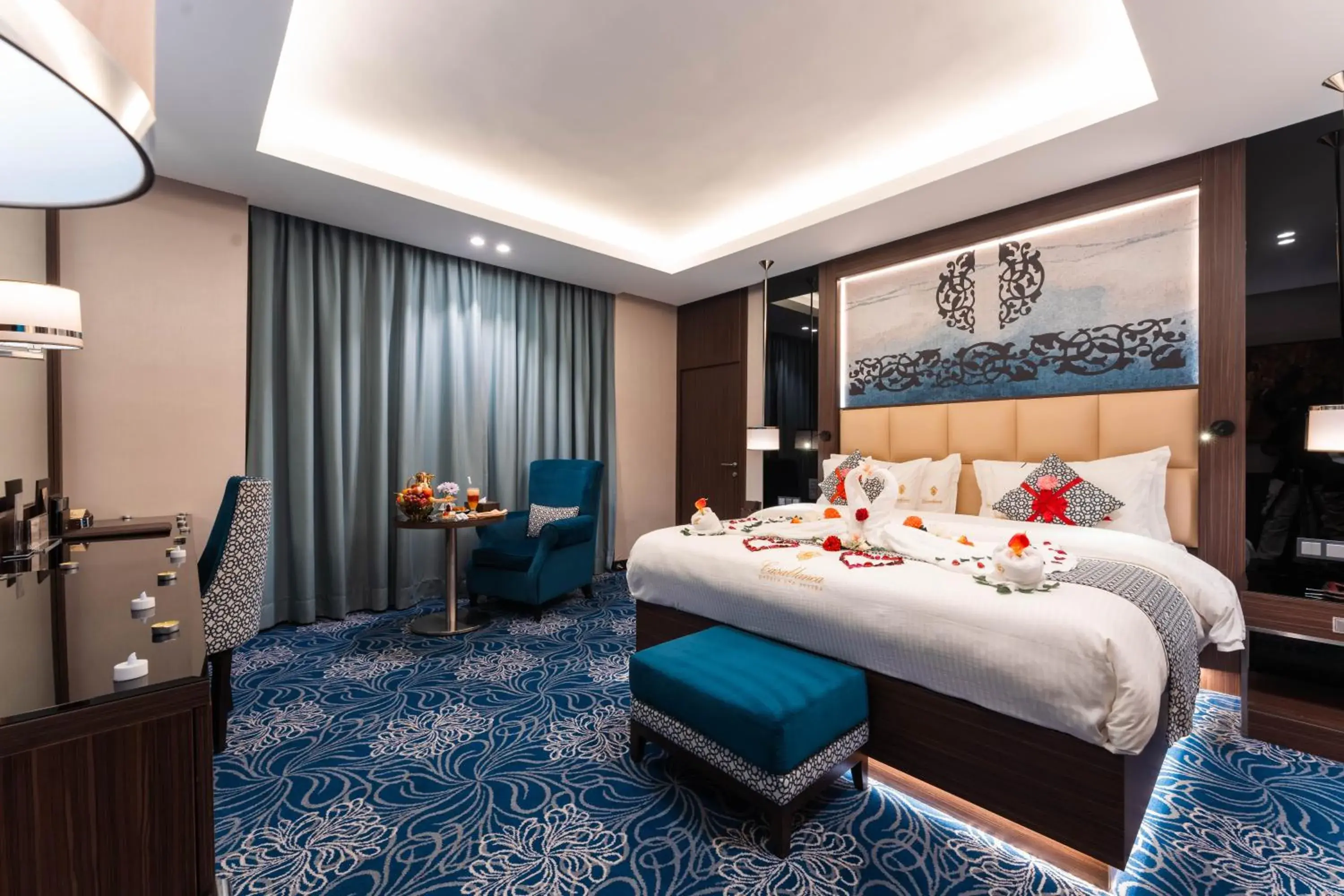 Bed in Casablanca Hotel Jeddah Bed in Casablanca Hotel Jeddah