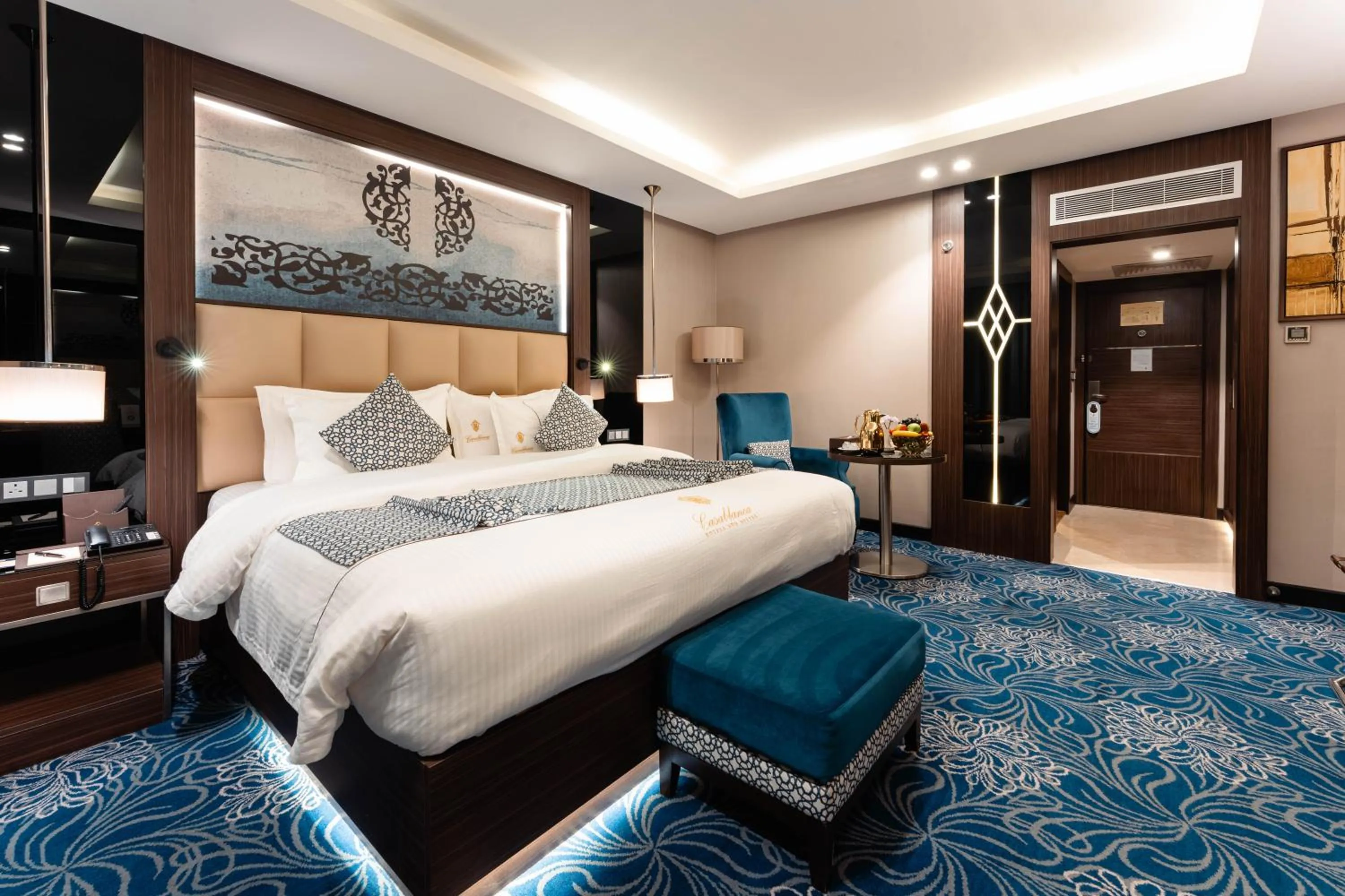 Bed in Casablanca Hotel Jeddah