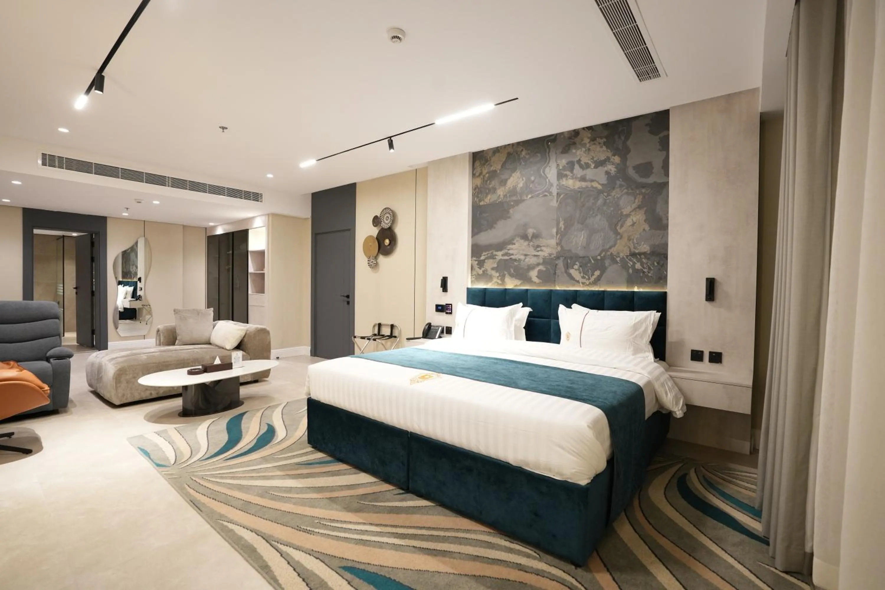 Bedroom, Bed in Casablanca Elite