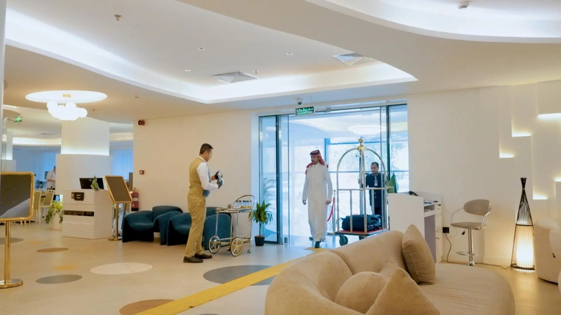 group of guests in Casablanca Elite