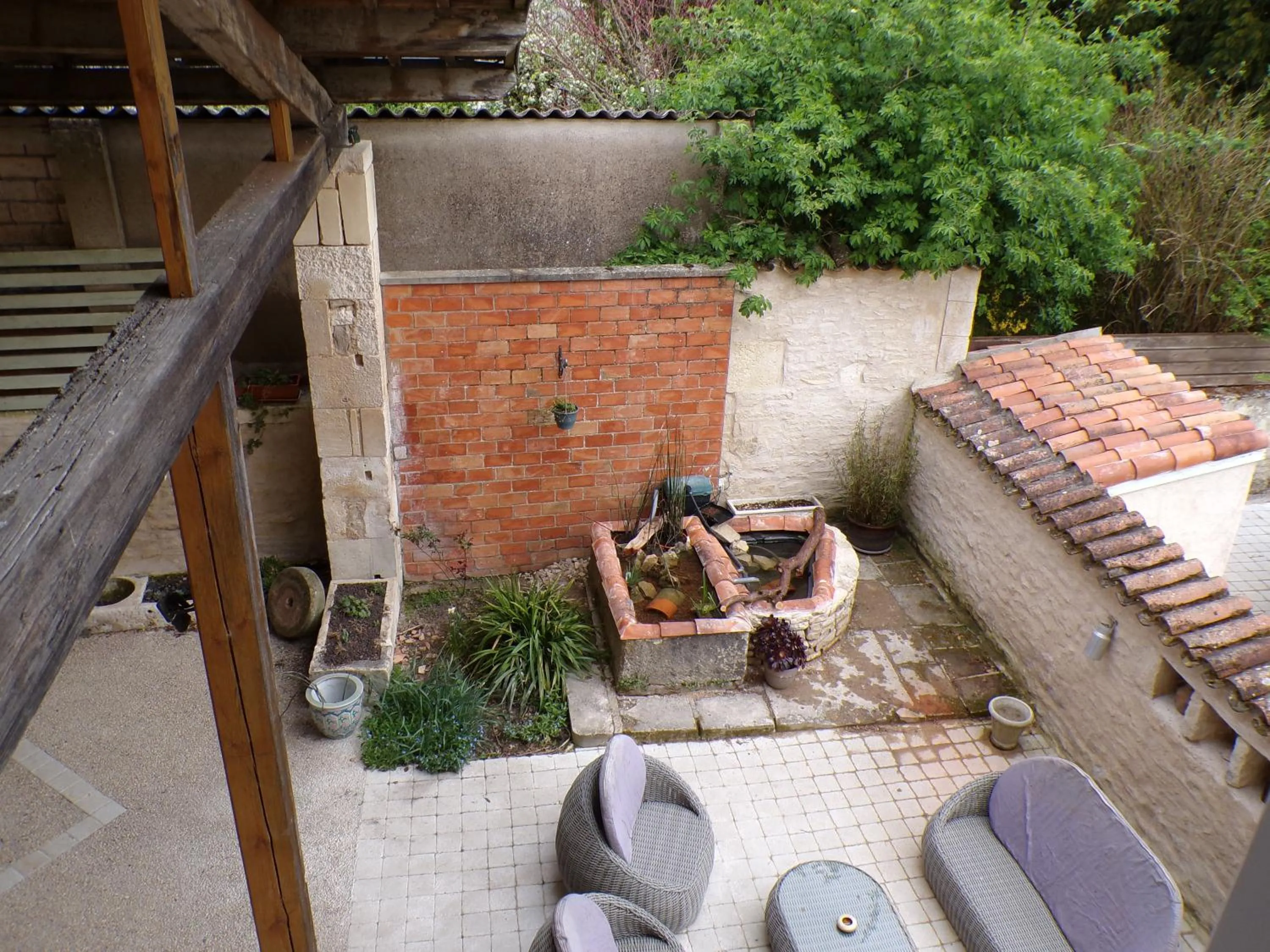 Patio in Le Logis de la Venise Verte