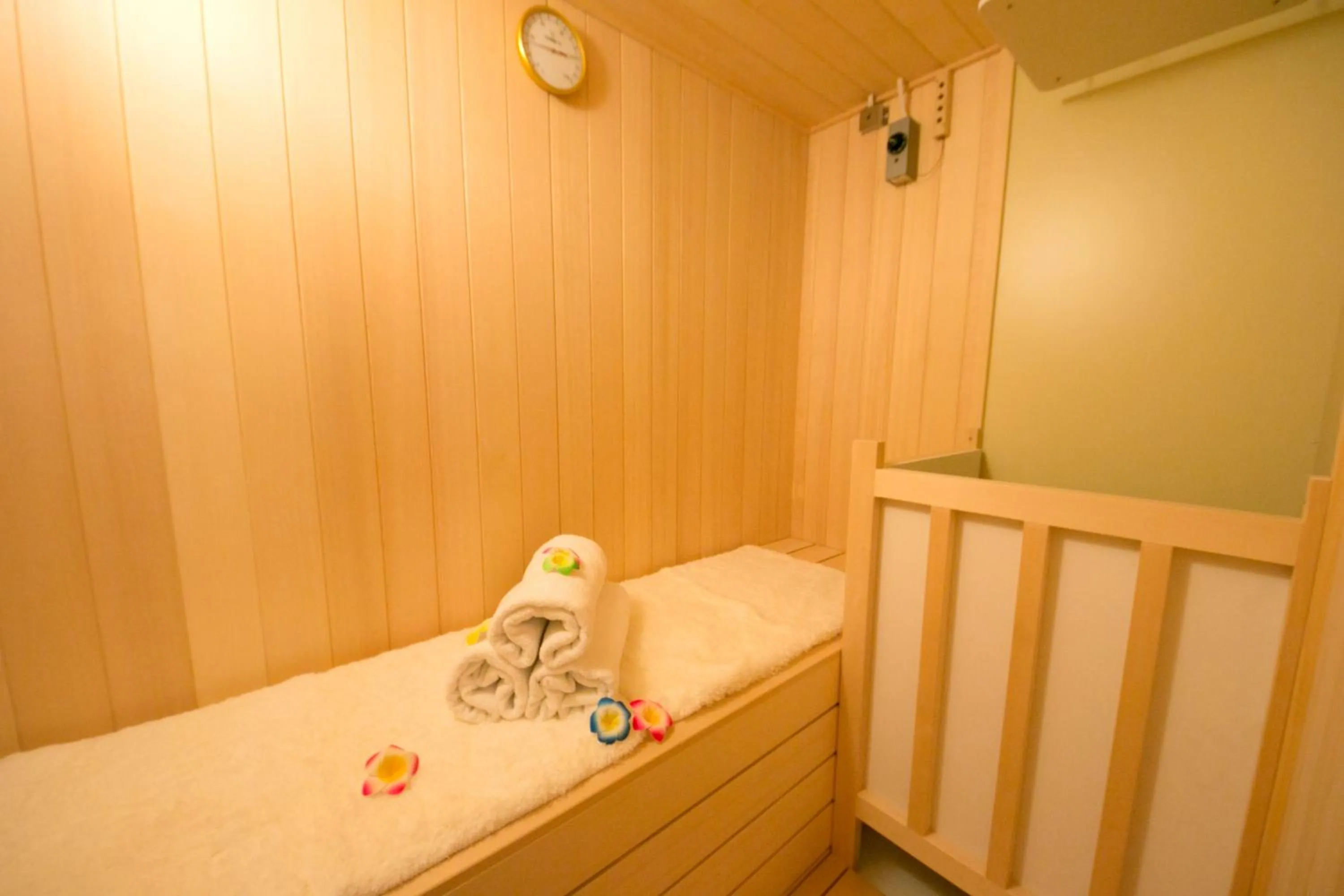 Sauna, Bed in Grand Park Hotel Panex Chiba