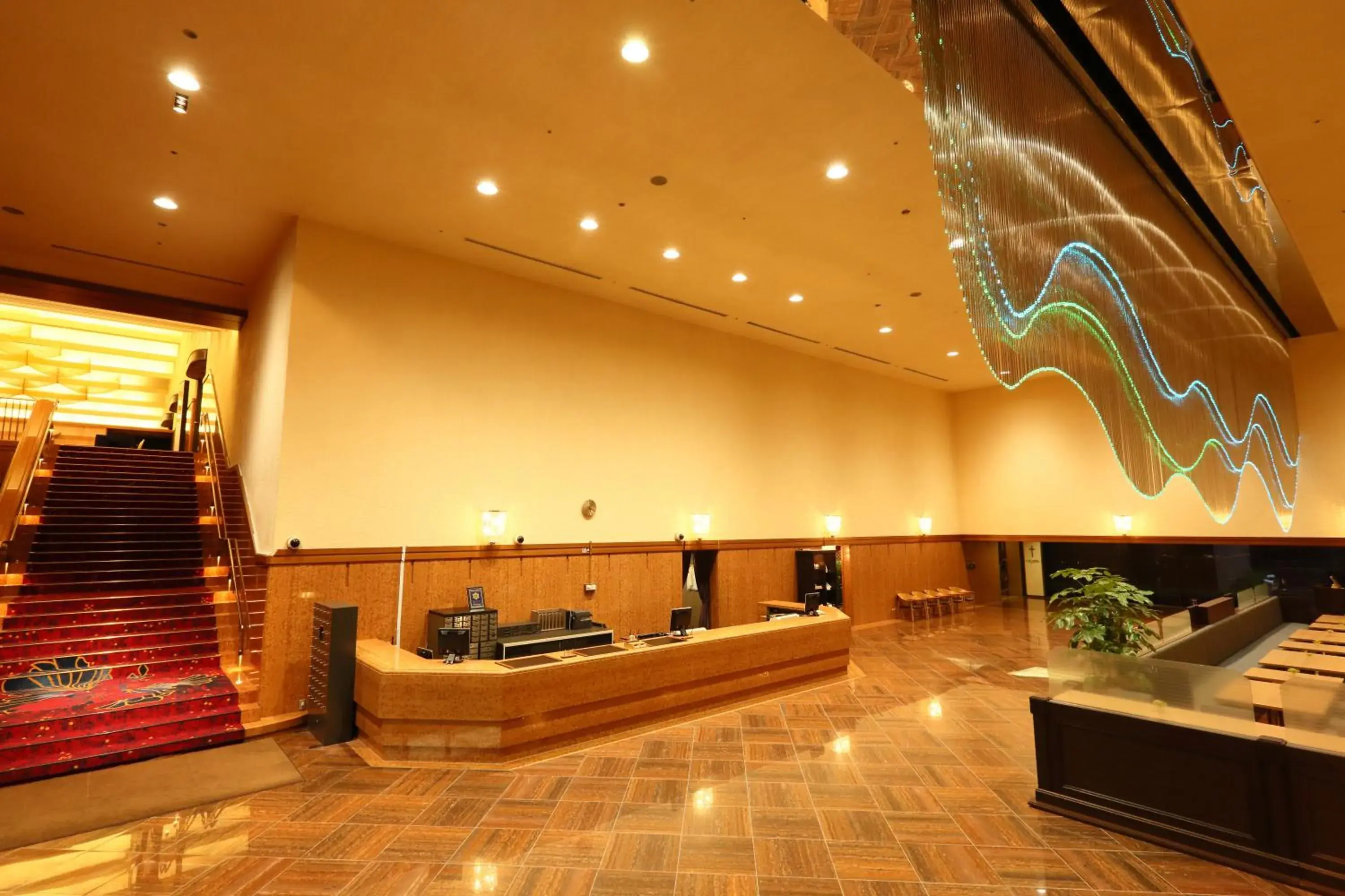 Lobby or reception in Hotel Tokyo Garden Palace Lobby or reception in Hotel Tokyo Garden Palace