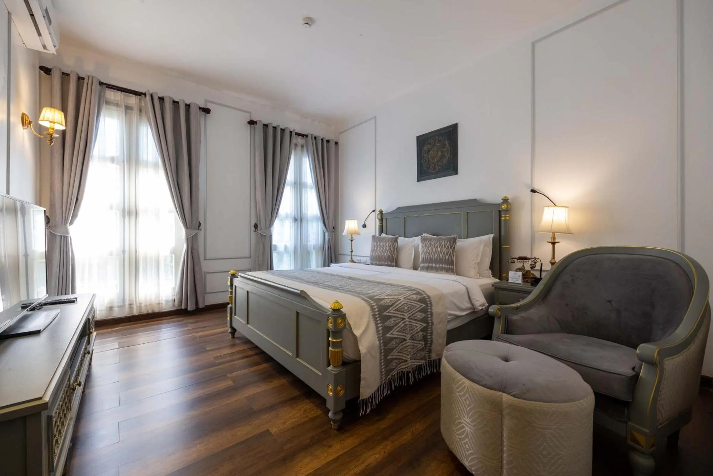 Bedroom, Bed in Le Thatluang D'oR Boutique Hotel