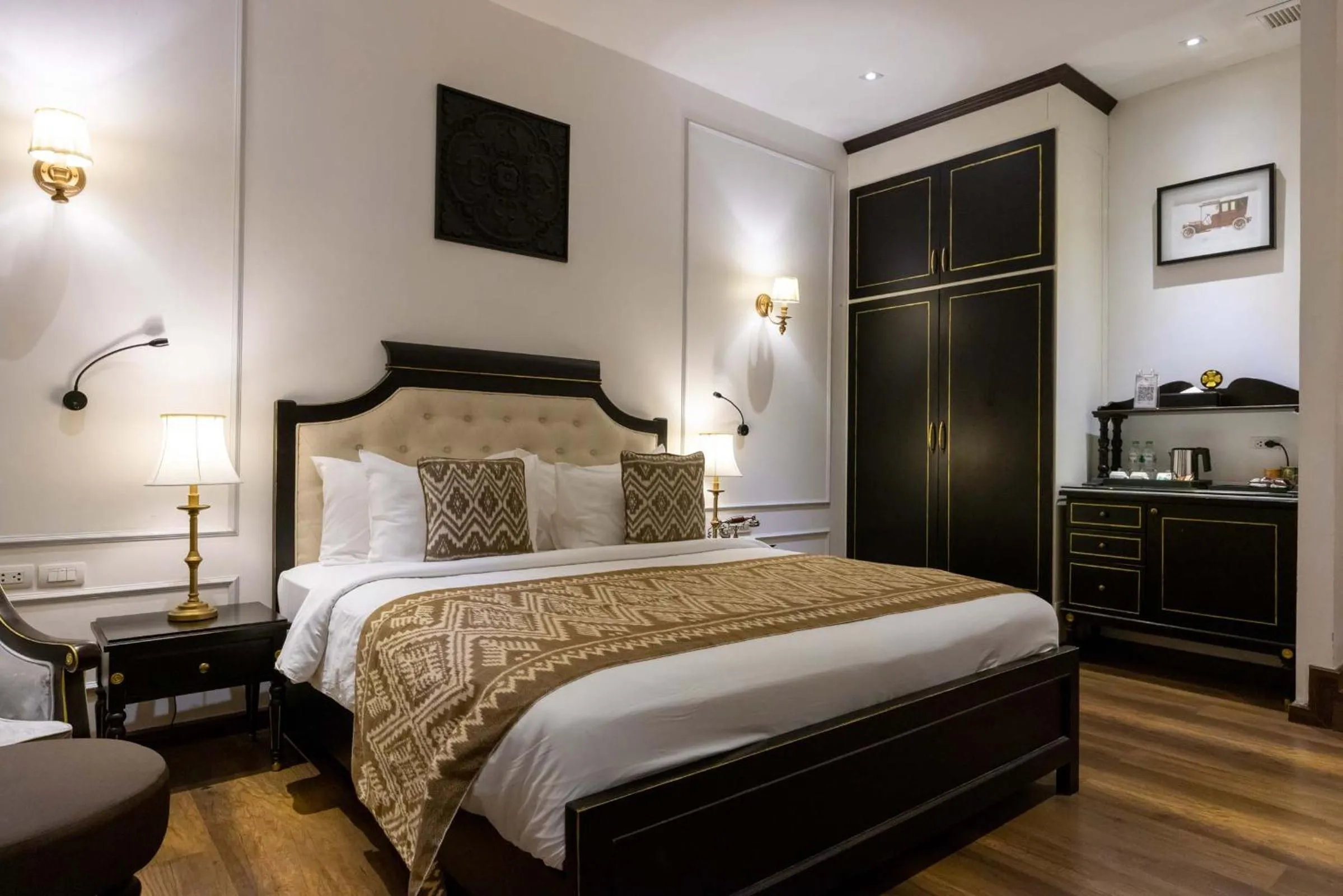 Bedroom, Bed in Le Thatluang D'oR Boutique Hotel