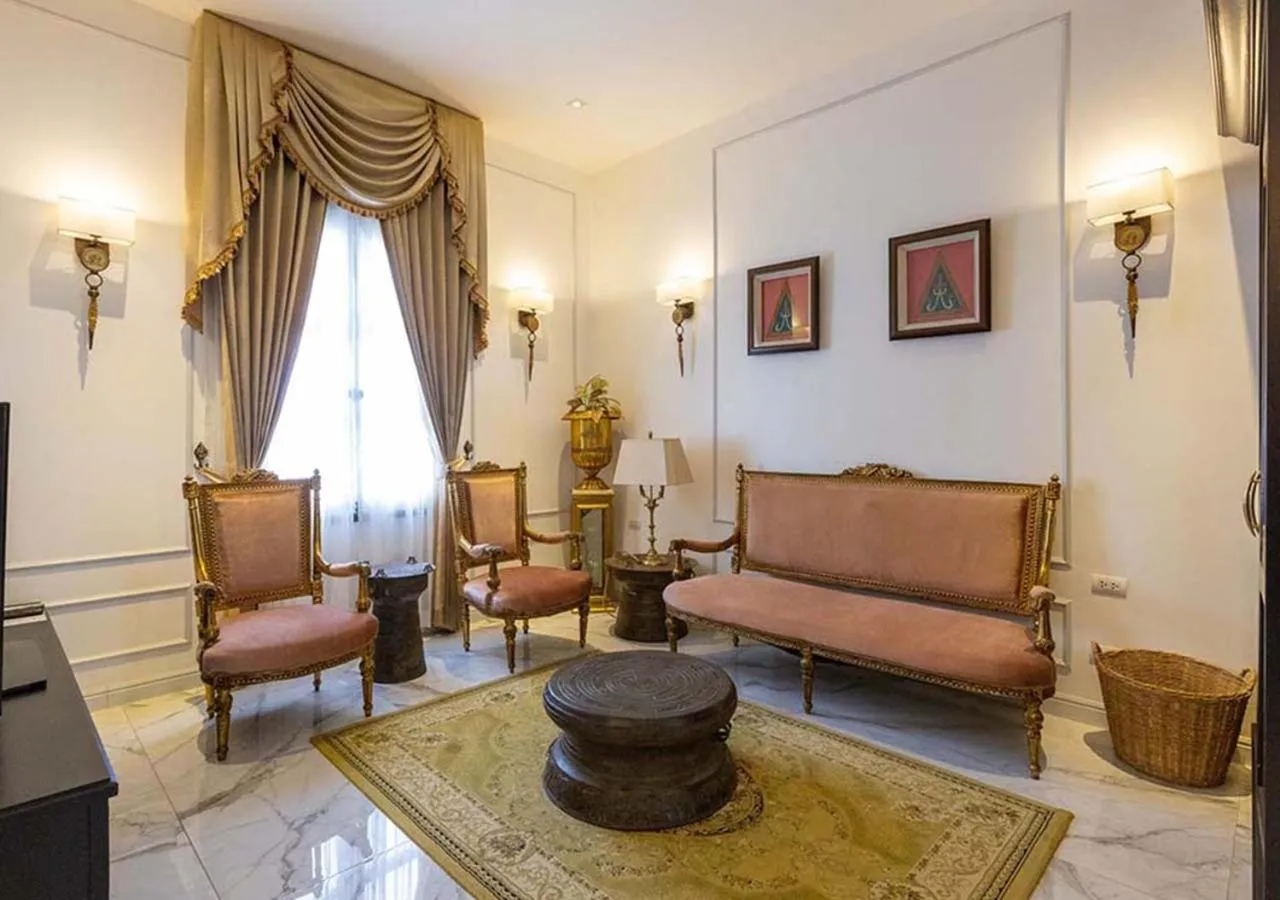 Living room in Le Thatluang D'oR Boutique Hotel