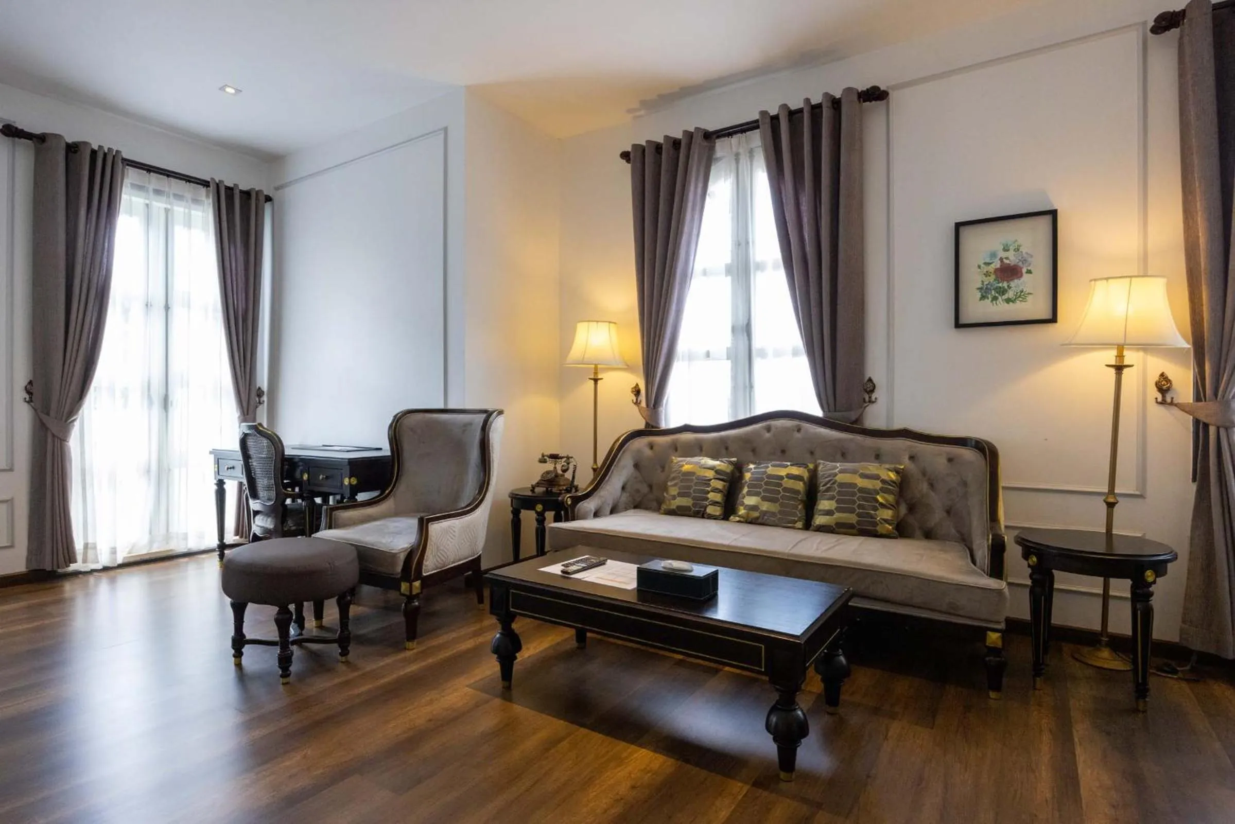 Living room in Le Thatluang D'oR Boutique Hotel