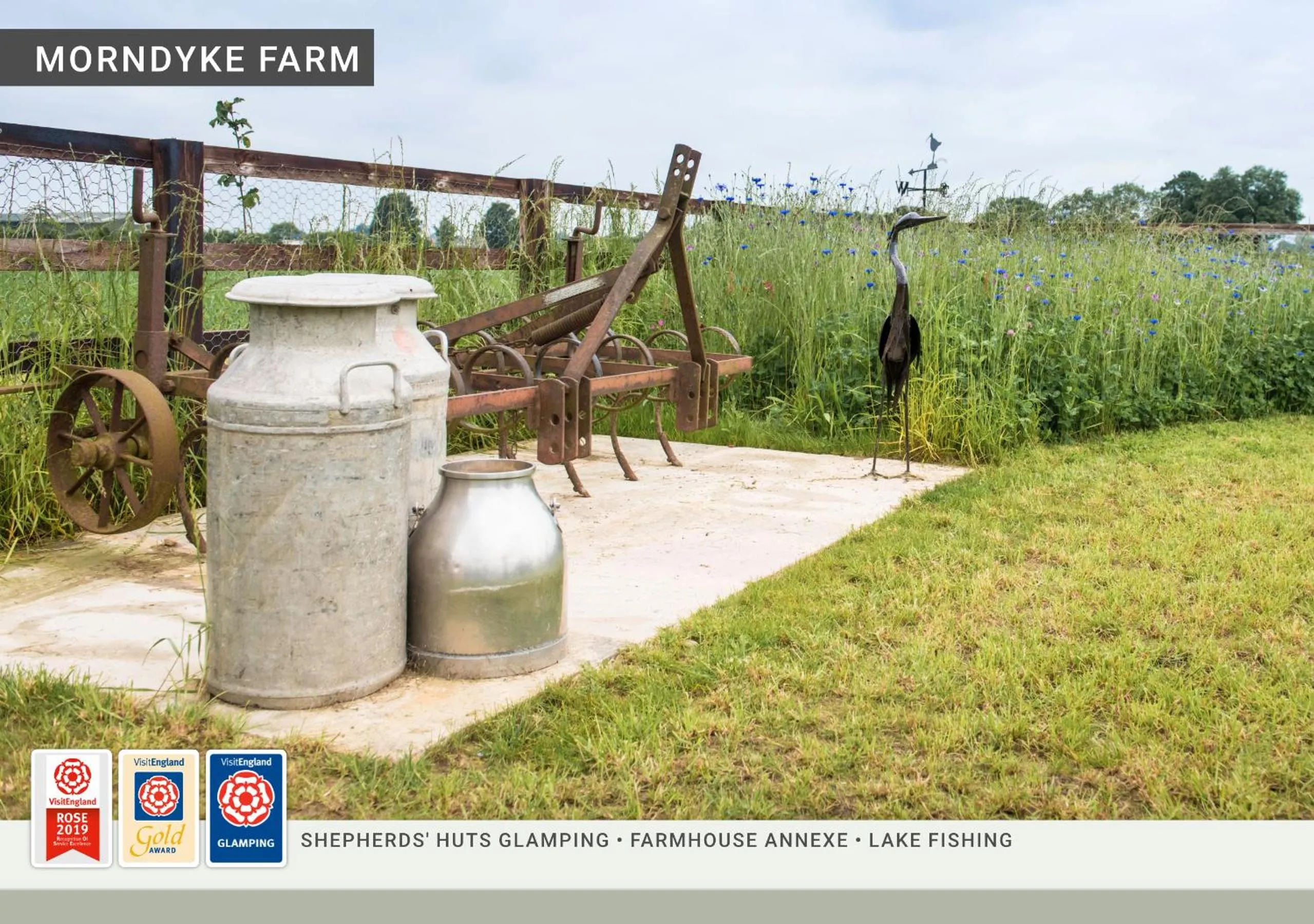Garden in Morndyke Shepherds Huts