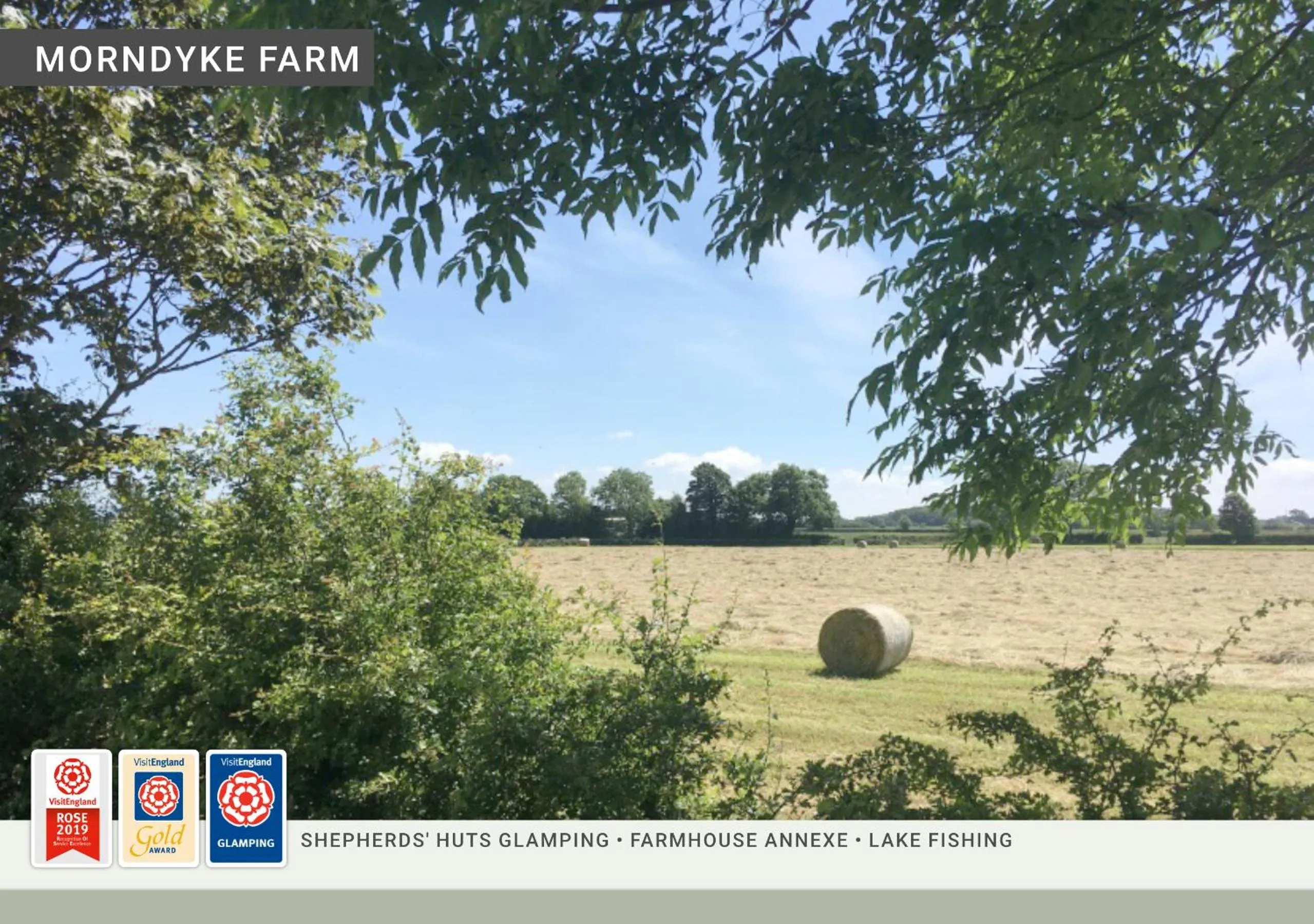 Natural landscape in Morndyke Shepherds Huts