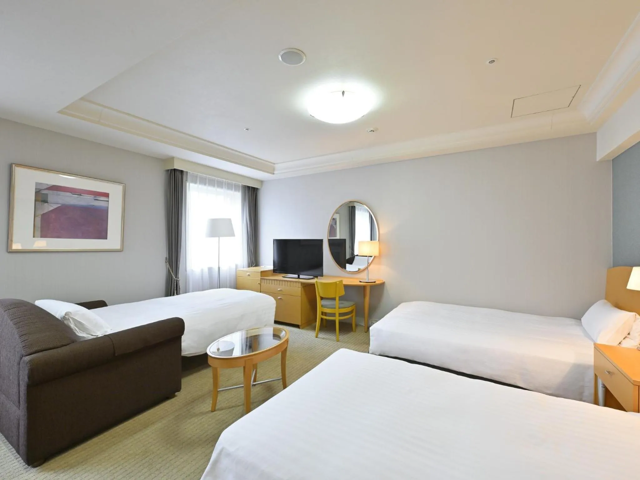 Bed in Rihga Hotel Zest Takamatsu