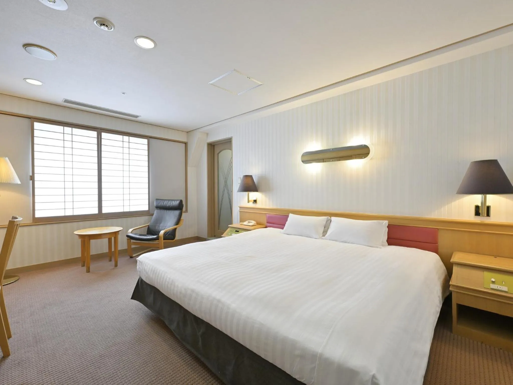 Bed in Rihga Hotel Zest Takamatsu
