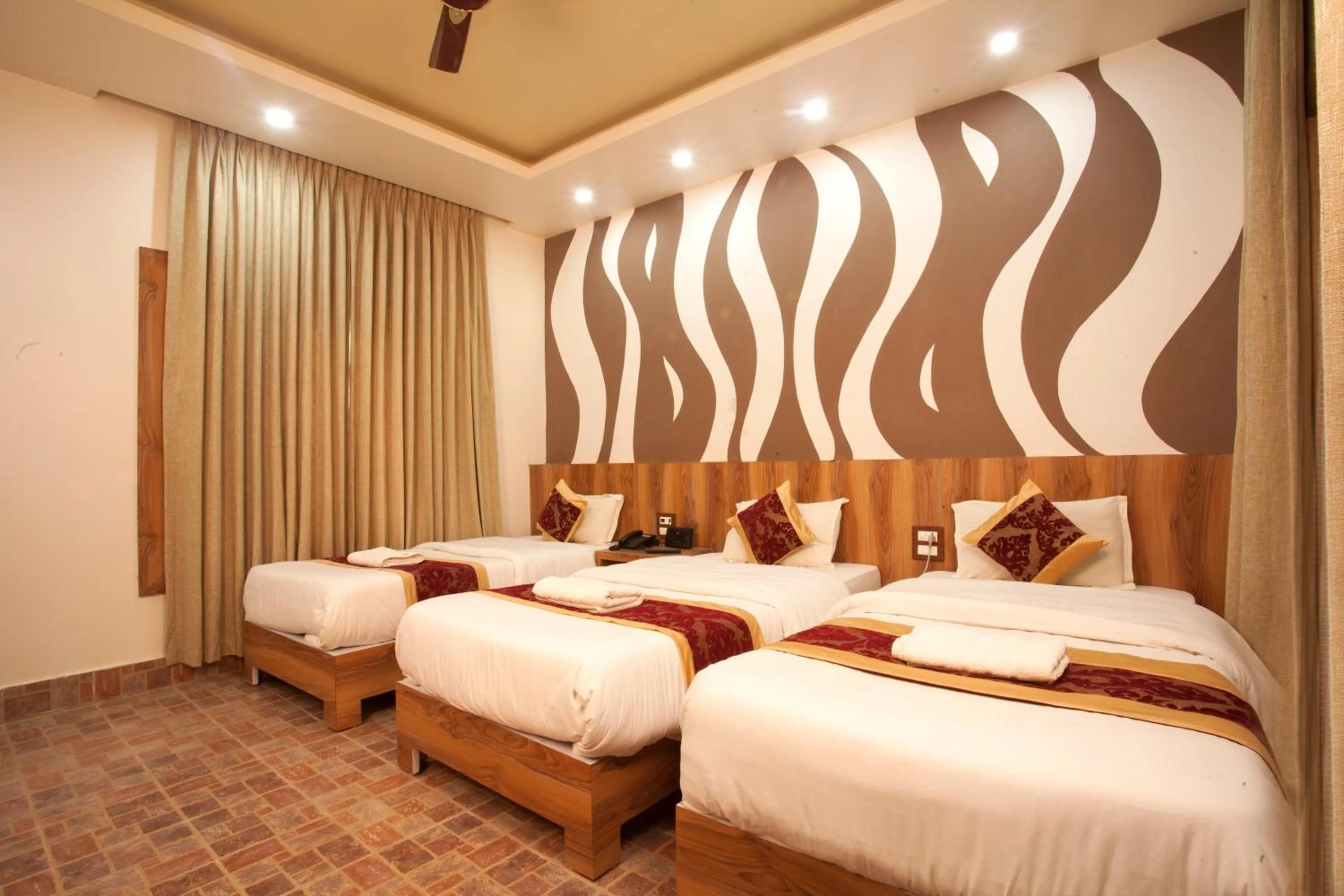 Bedroom, Bed in Jungle Safari Lodge- Serenity in the Wild