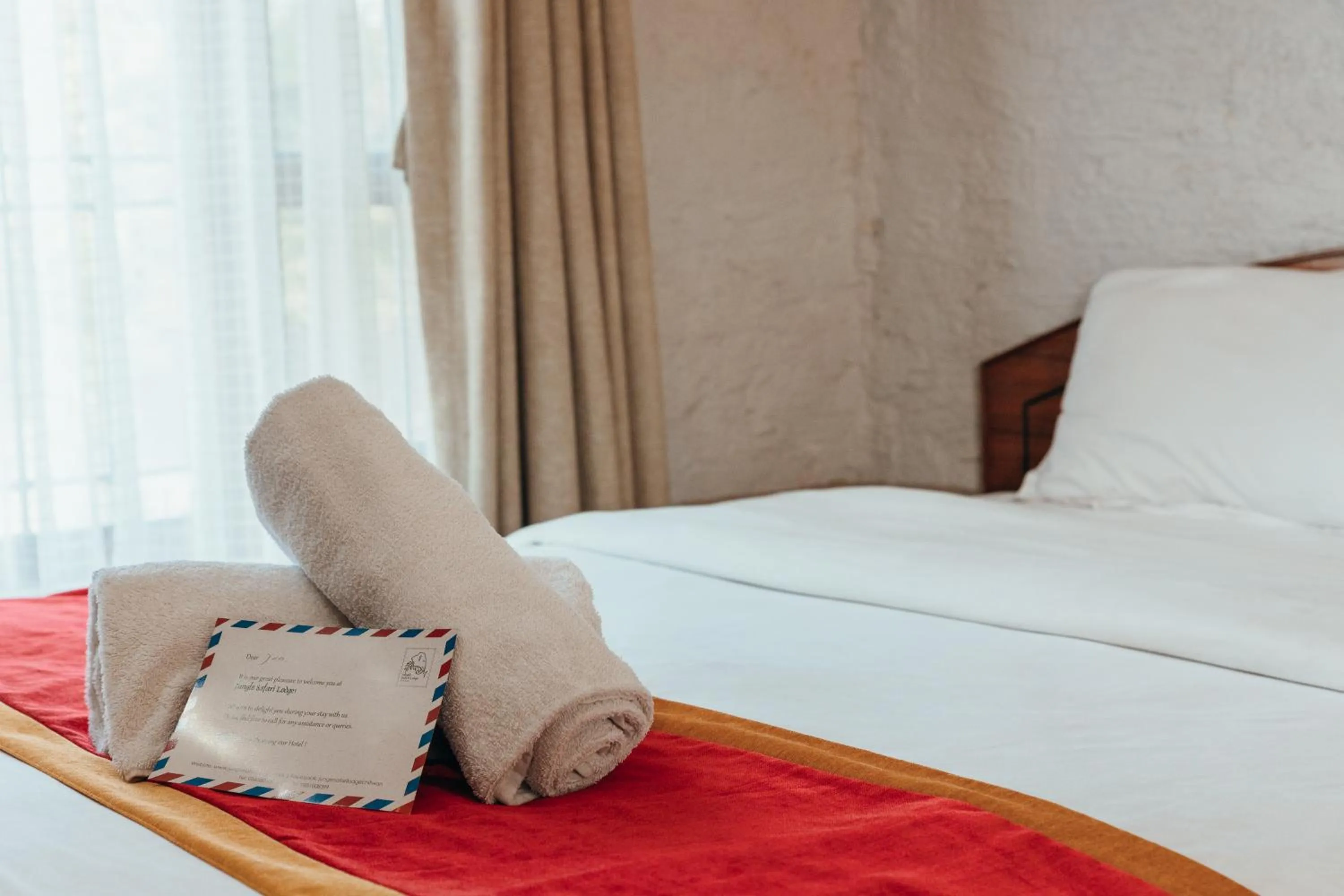 Bed in Jungle Safari Lodge- Serenity in the Wild