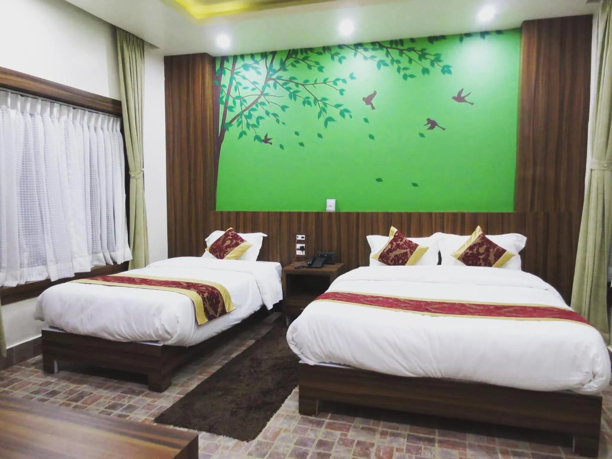 Bedroom, Bed in Jungle Safari Lodge- Serenity in the Wild