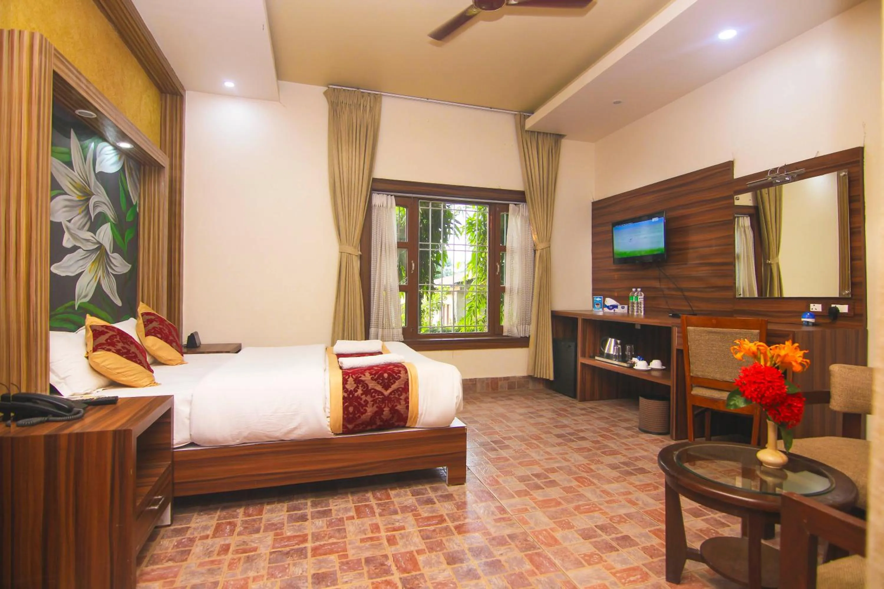 Bedroom, Bed in Jungle Safari Lodge- Serenity in the Wild