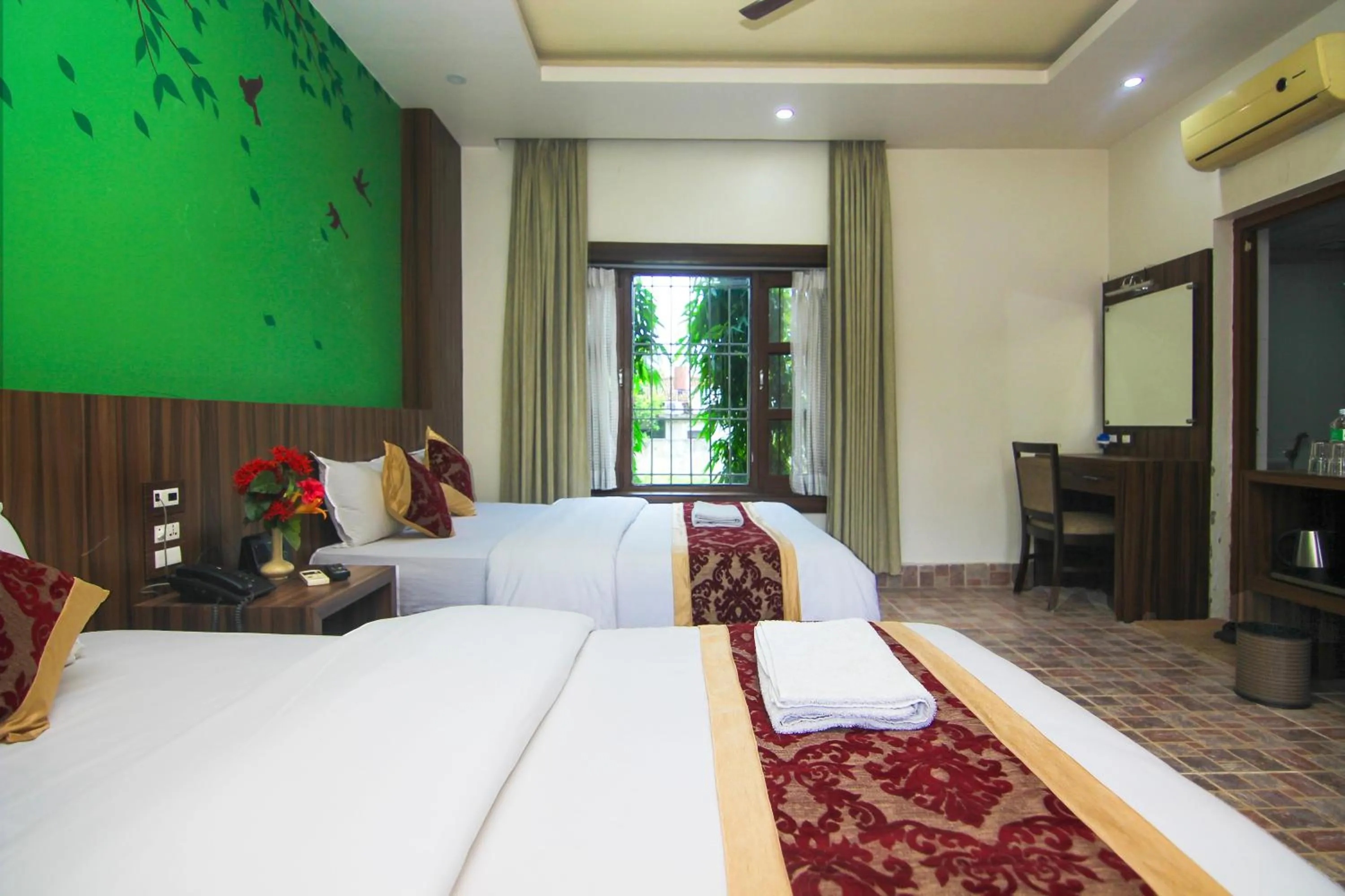 Photo of the whole room, Bed in Jungle Safari Lodge- Serenity in the Wild
