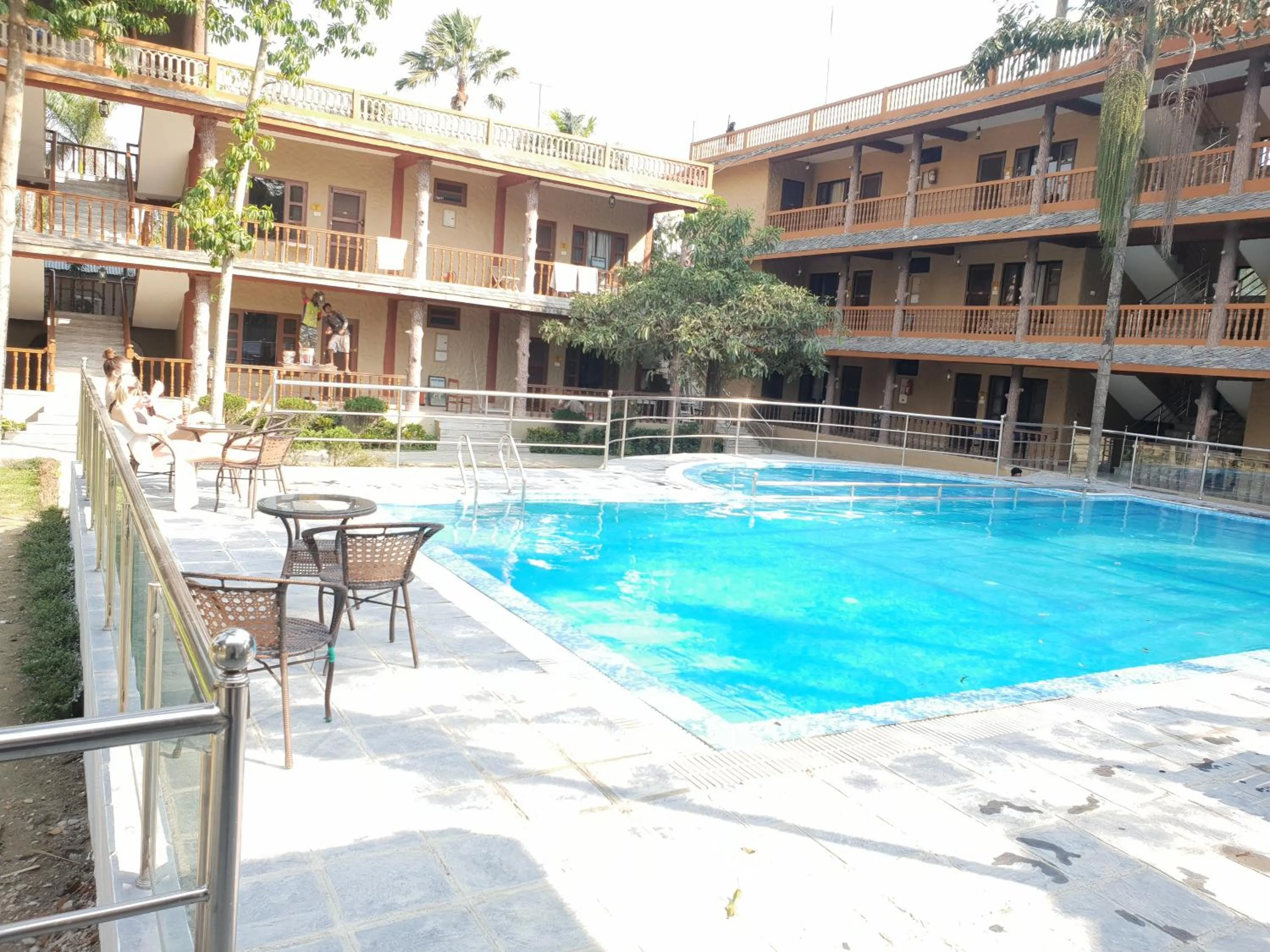 Swimming pool in Jungle Safari Lodge- Serenity in the Wild
