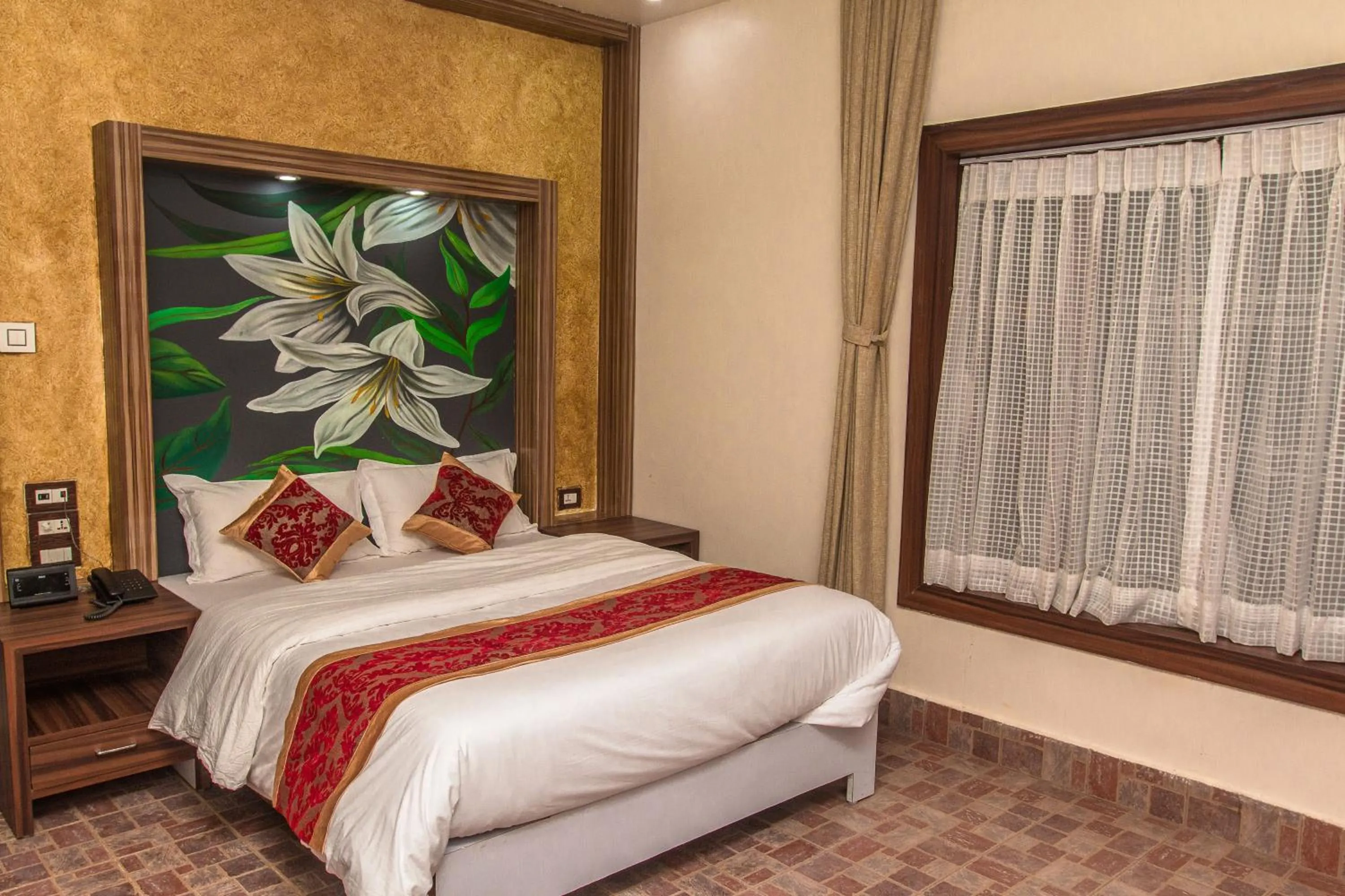 Bed in Jungle Safari Lodge- Serenity in the Wild