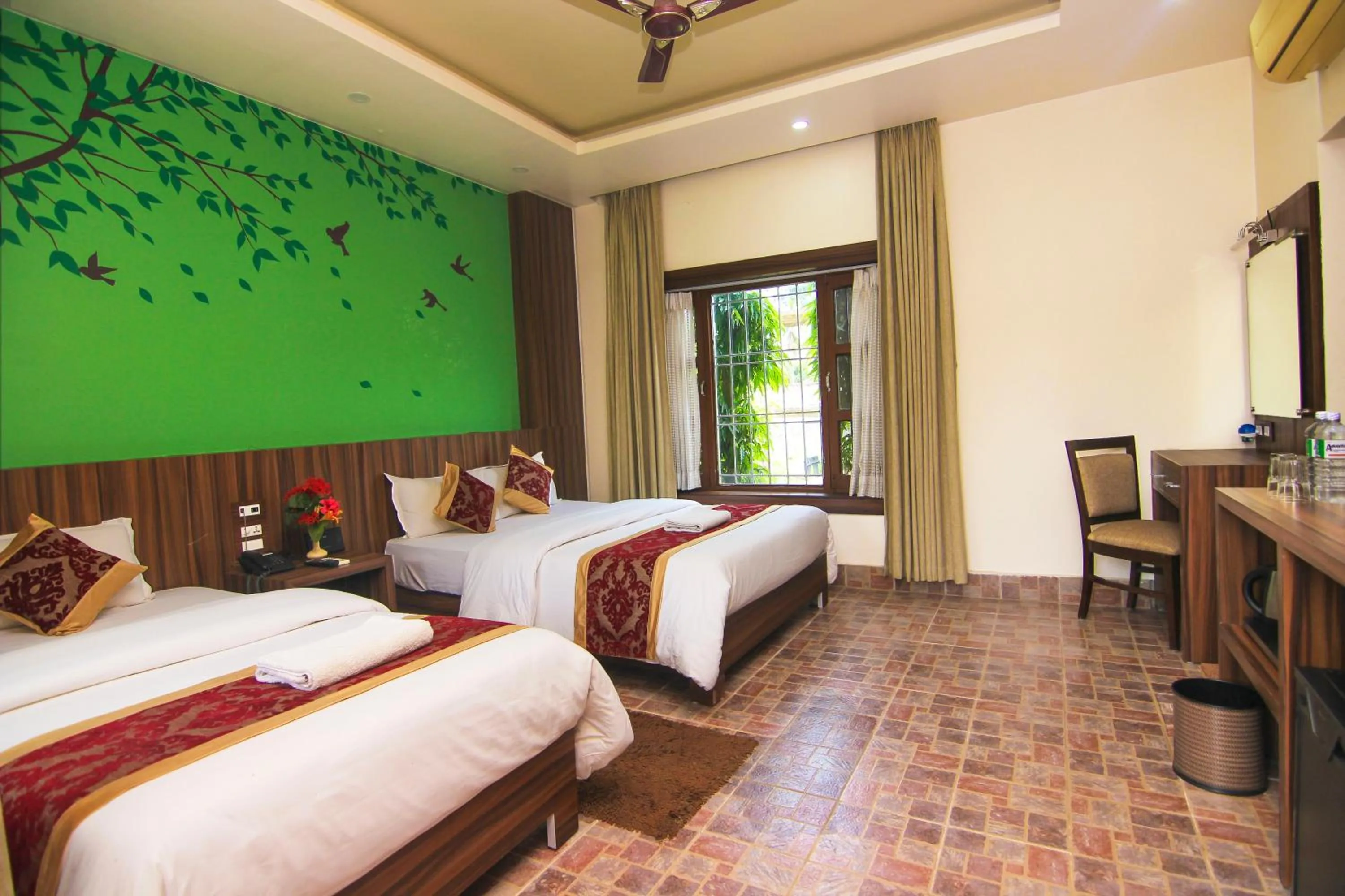 Bed in Jungle Safari Lodge- Serenity in the Wild