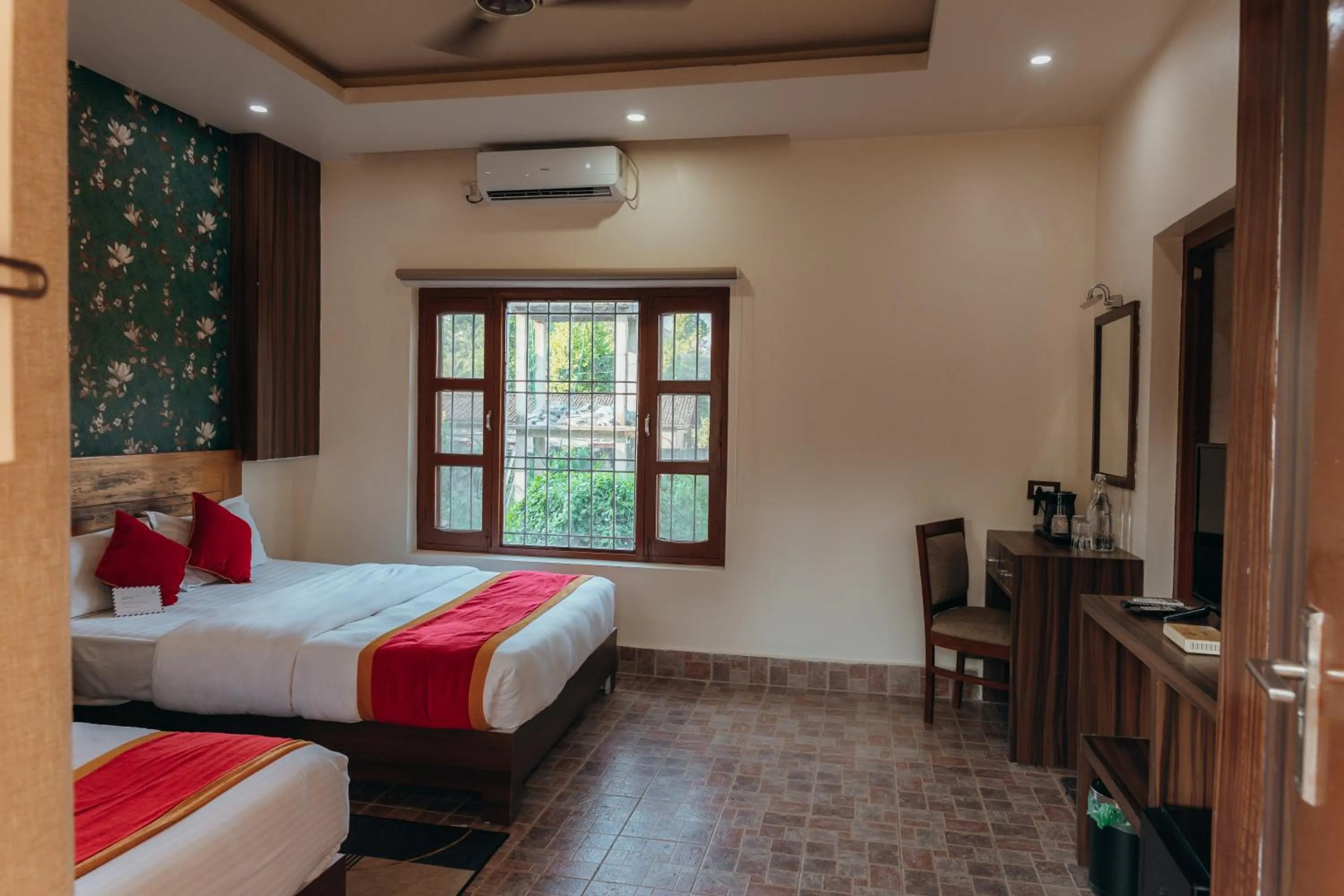 Bed in Jungle Safari Lodge- Serenity in the Wild