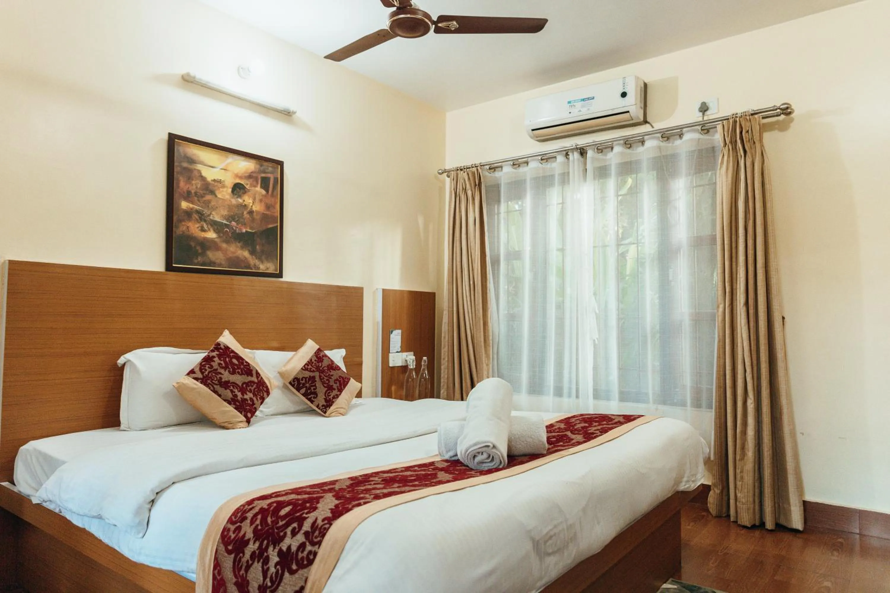 Bed in Jungle Safari Lodge- Serenity in the Wild