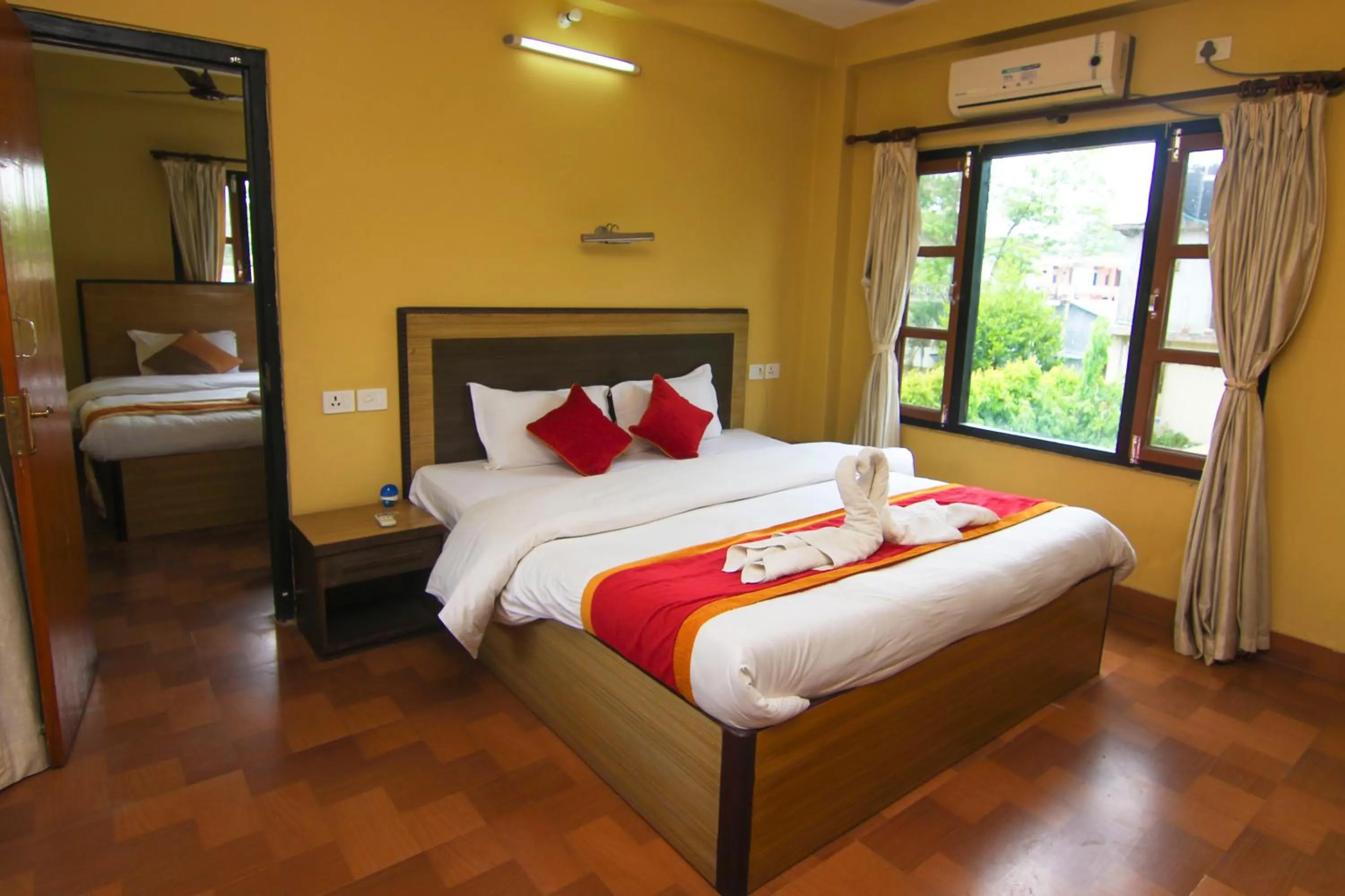 Bed in Jungle Safari Lodge- Serenity in the Wild