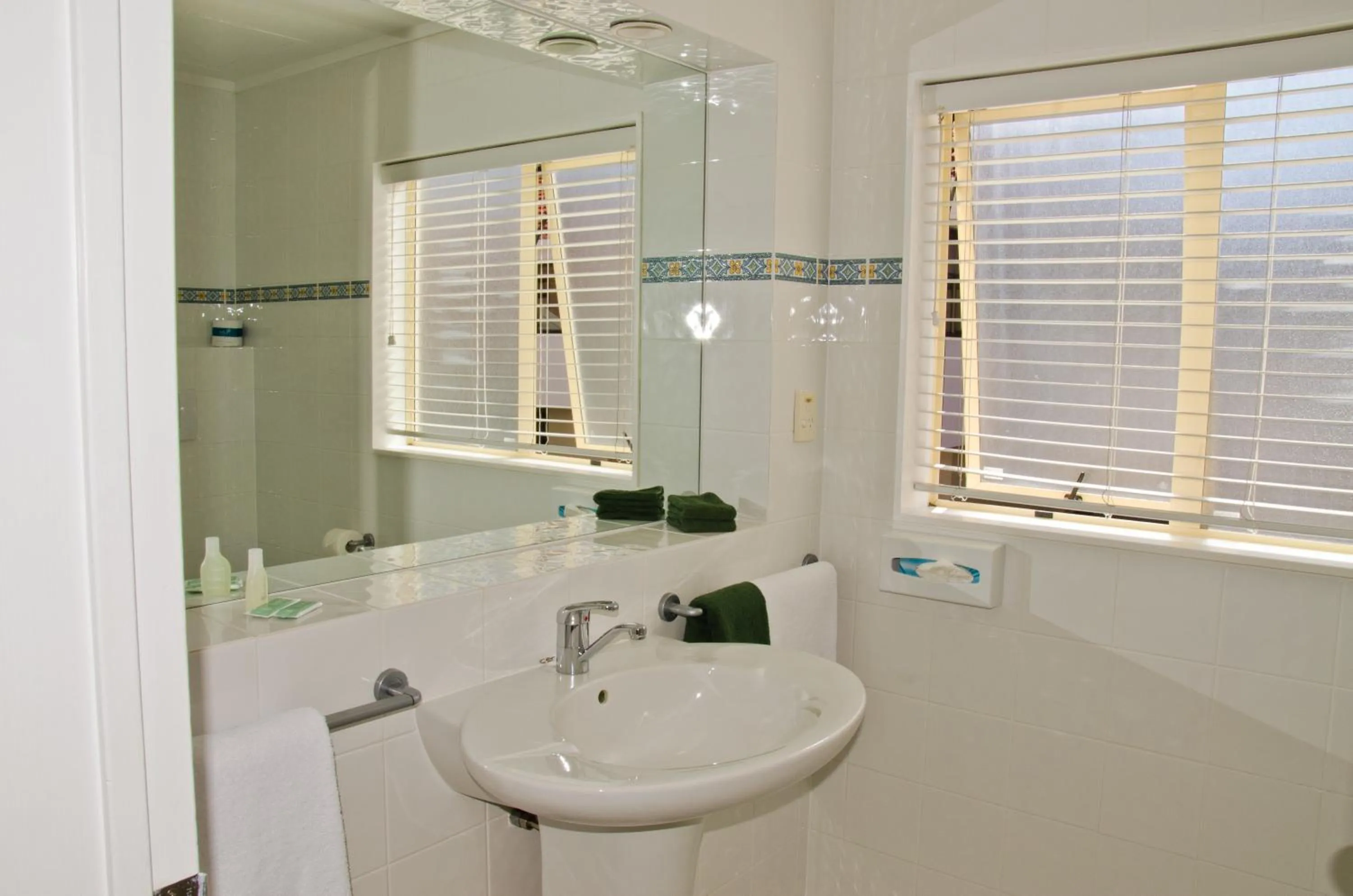 Bathroom in Beachfront Motel