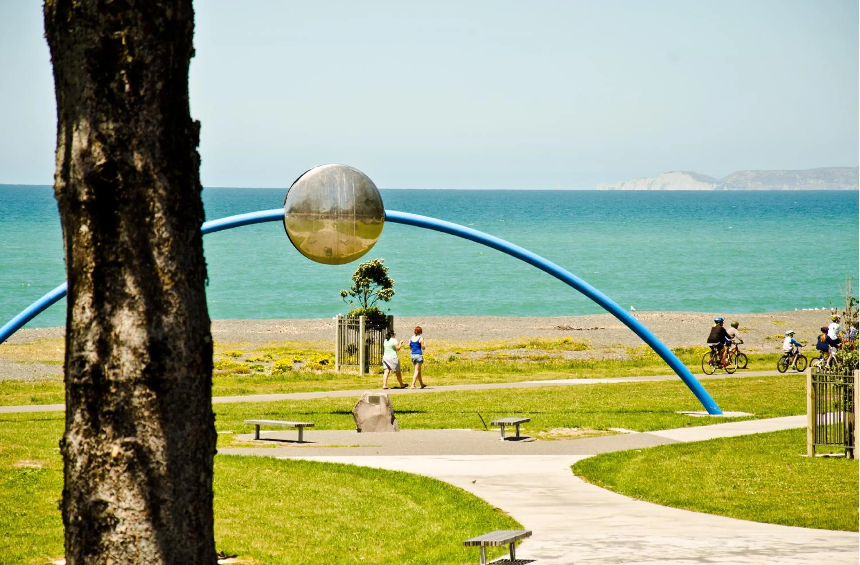 View (from property/room) in Beachfront Motel