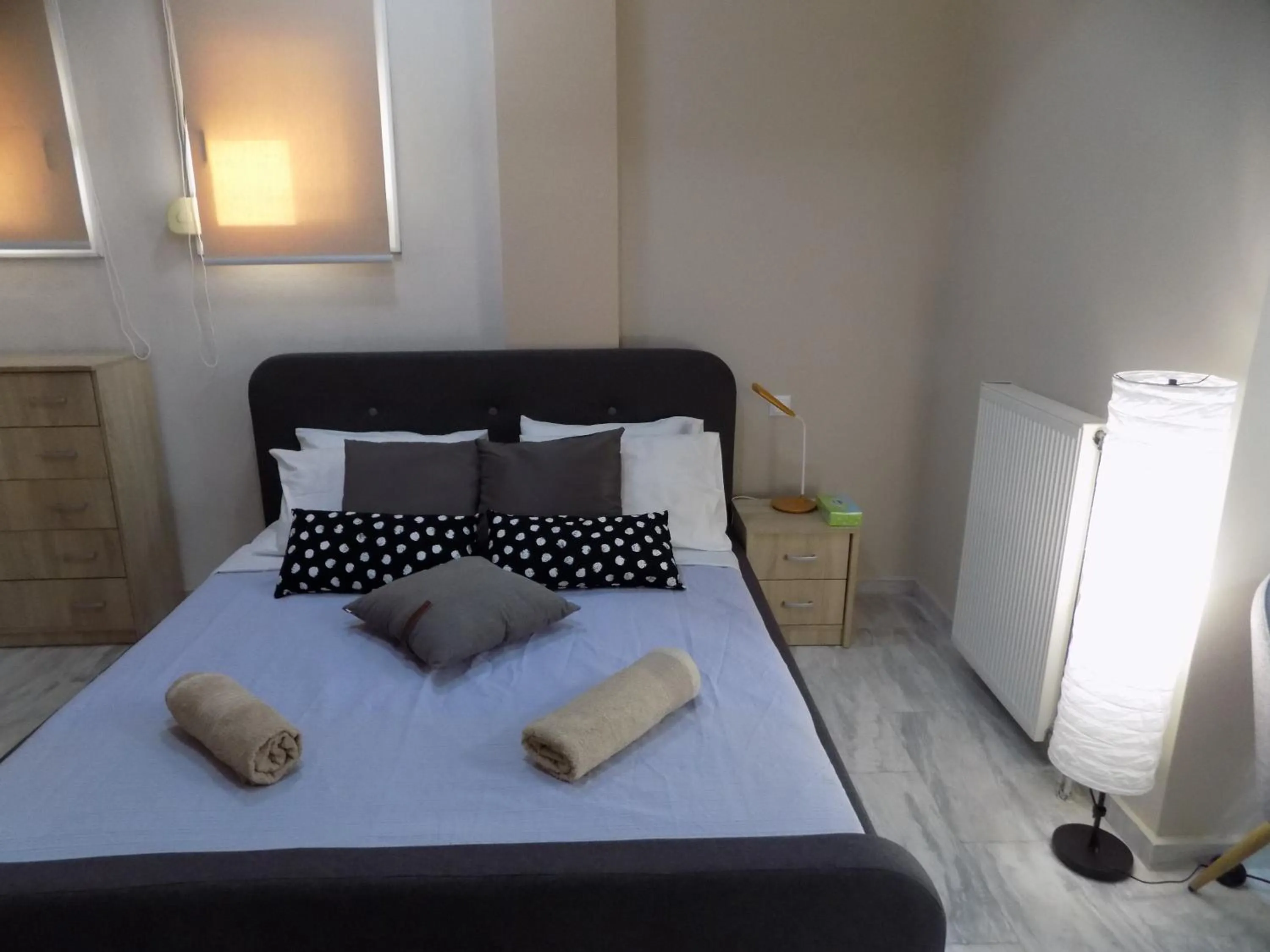 Bedroom, Bed in Mastiha Villas in Town