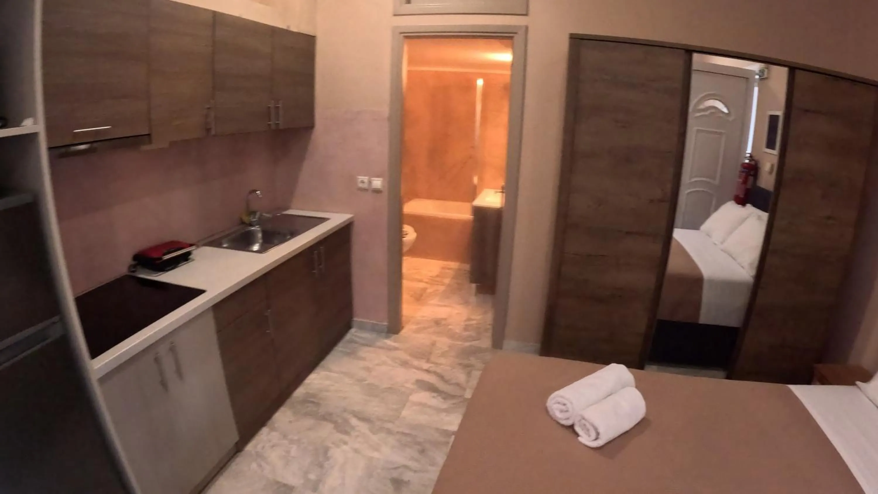 Bathroom in Mastiha Villas in Town