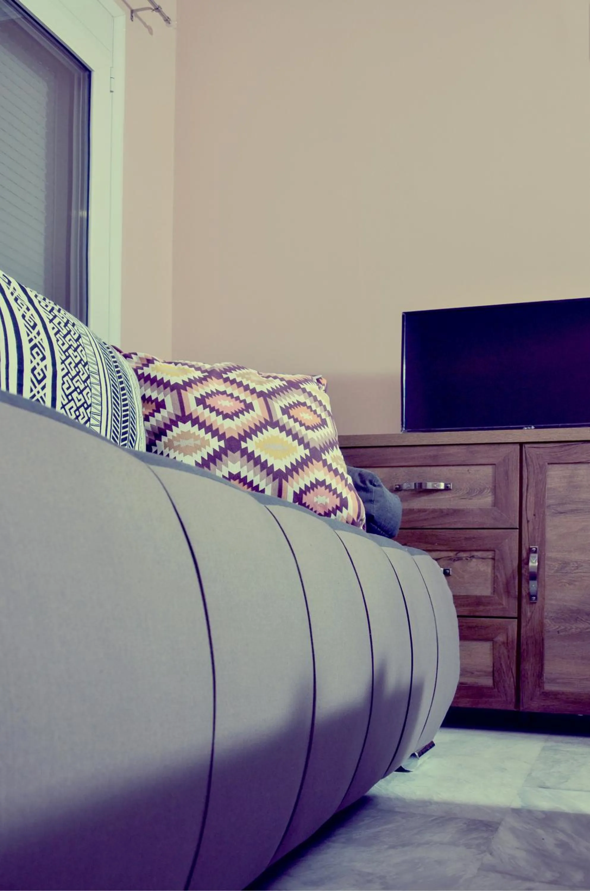 Photo of the whole room, Bed in Mastiha Villas in Town