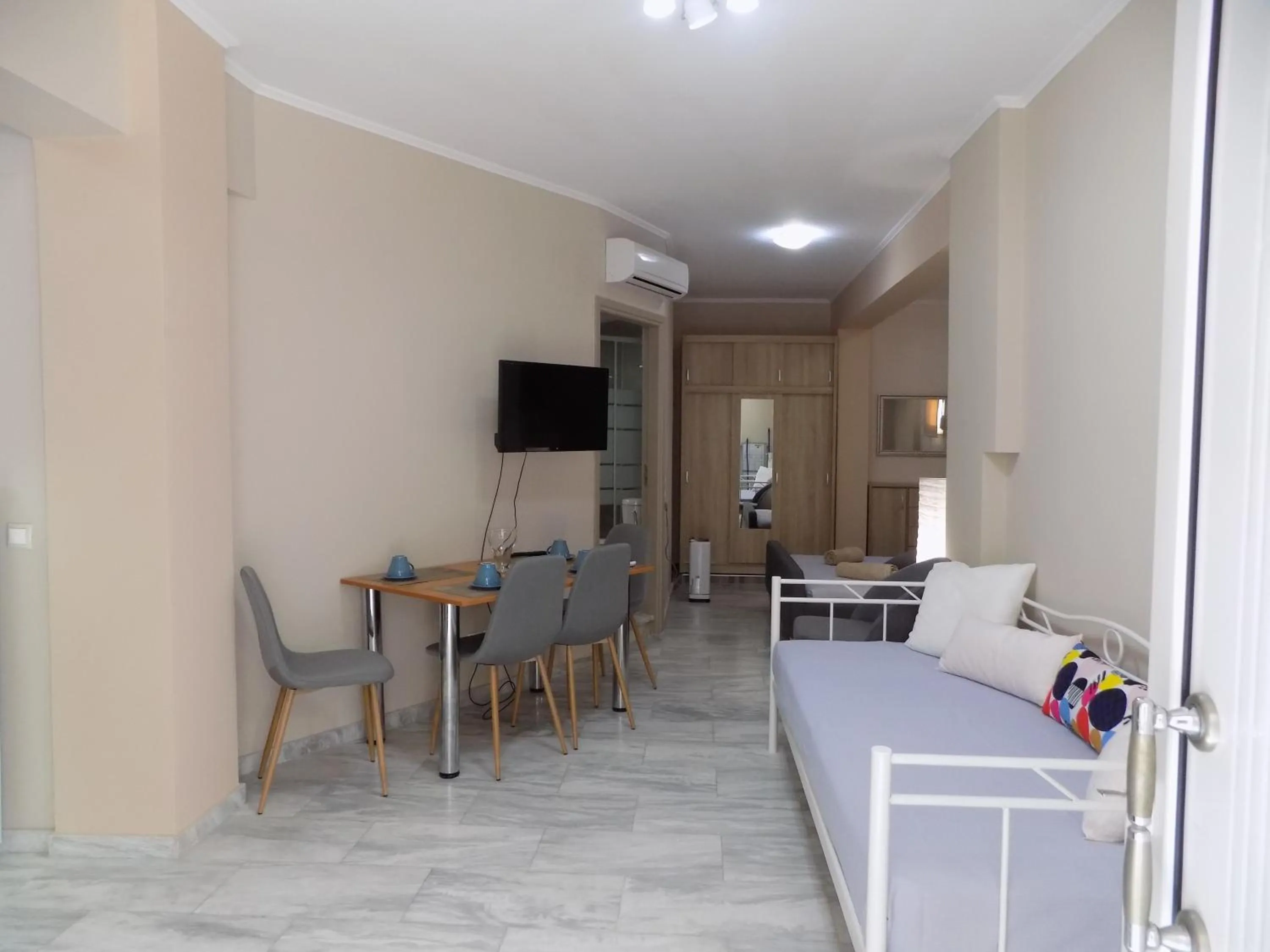 Seating area in Mastiha Villas in Town