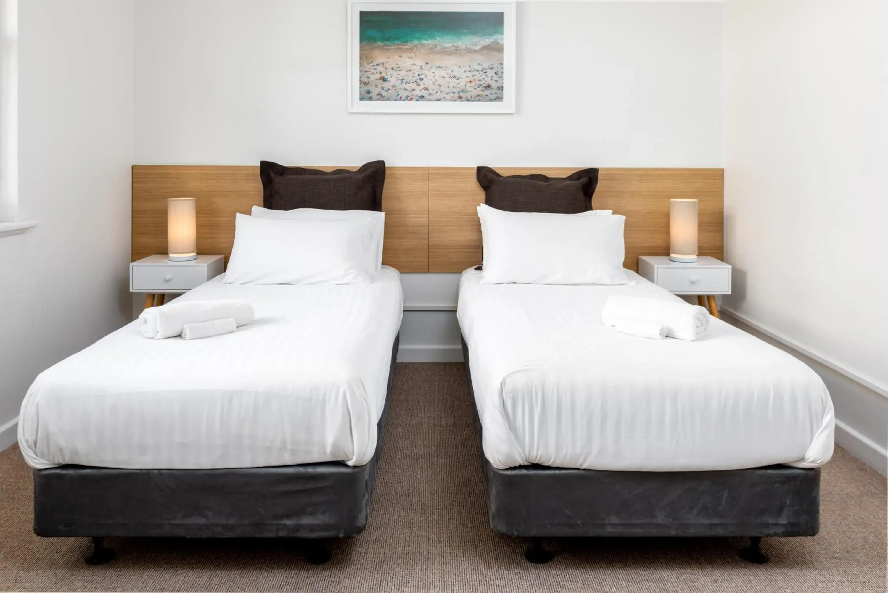 Decorative detail, Bed in Bay 10 - Suites and Apartments Decorative detail, Bed in Bay 10 - Suites and Apartments