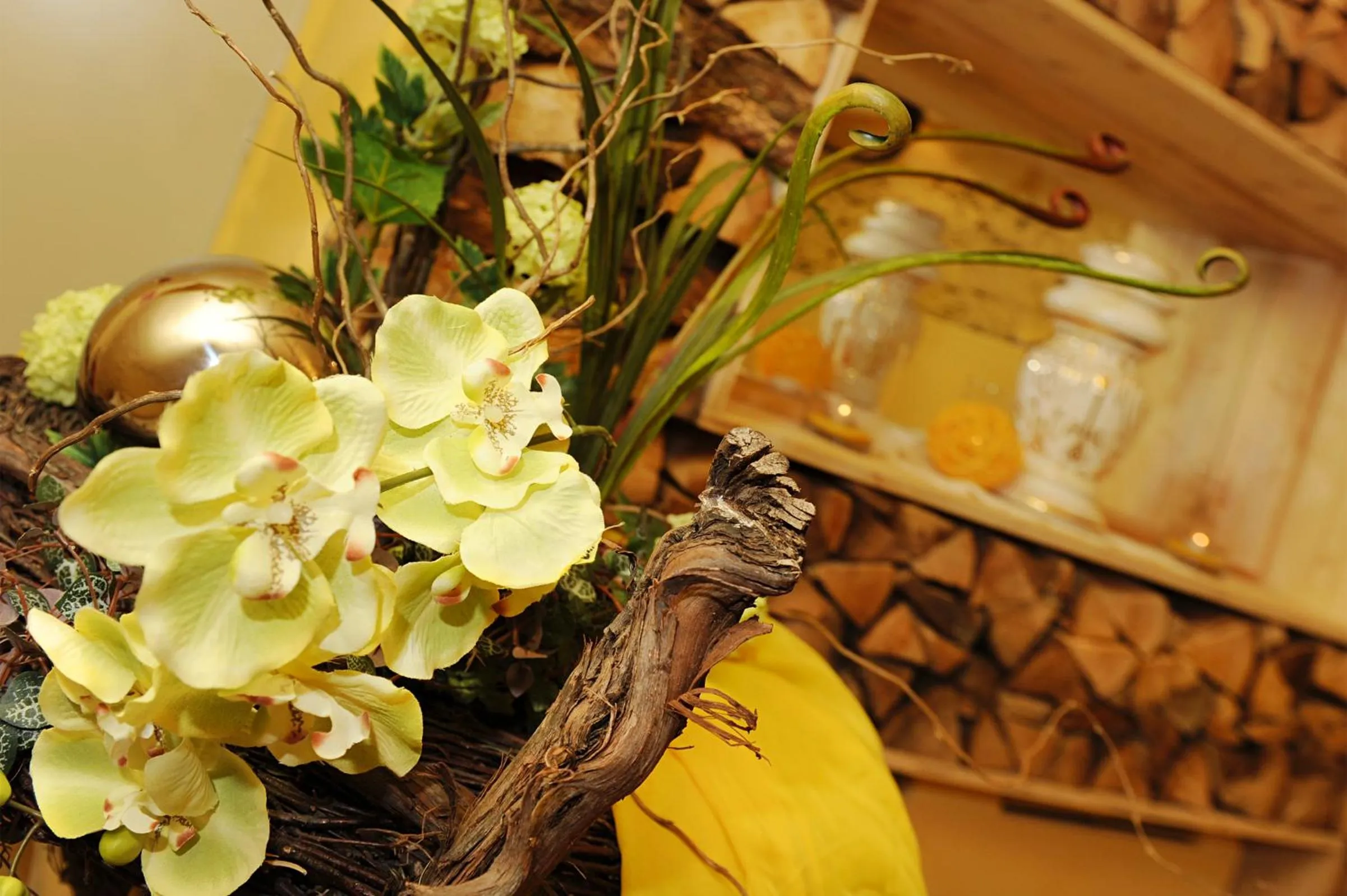 Decorative detail in Hotel Krone