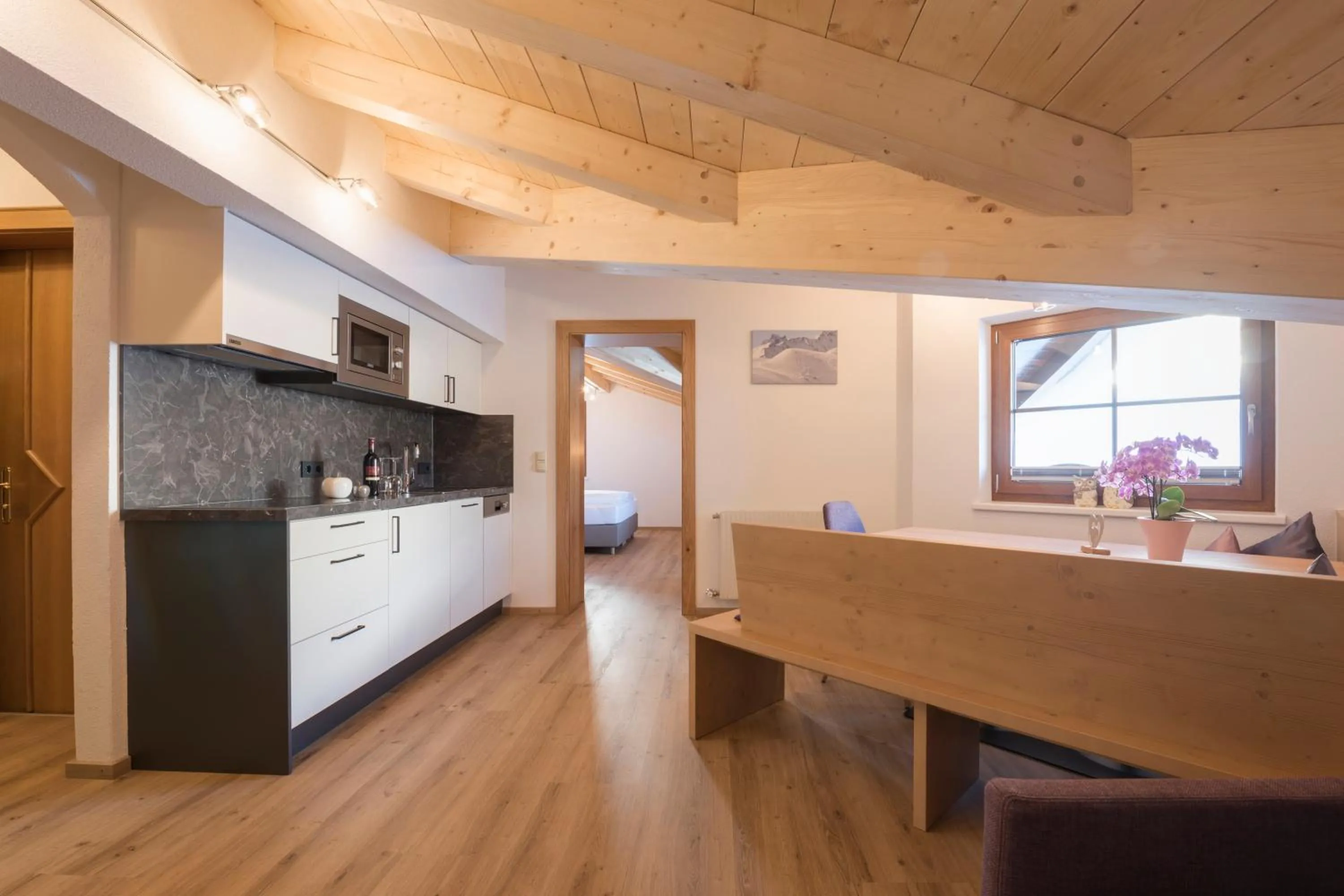 Kitchen or kitchenette in Landhaus Strolz