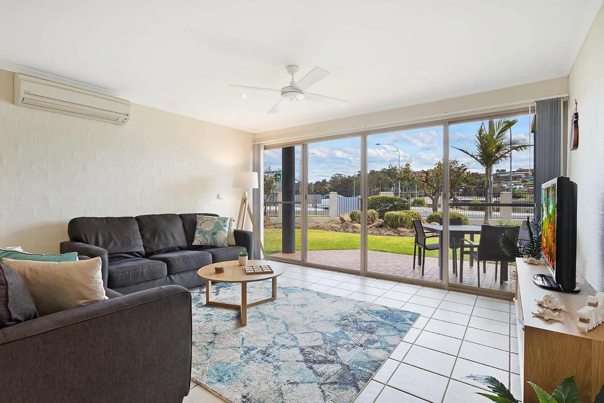 Lake view in Sails Luxury Apartments Merimbula