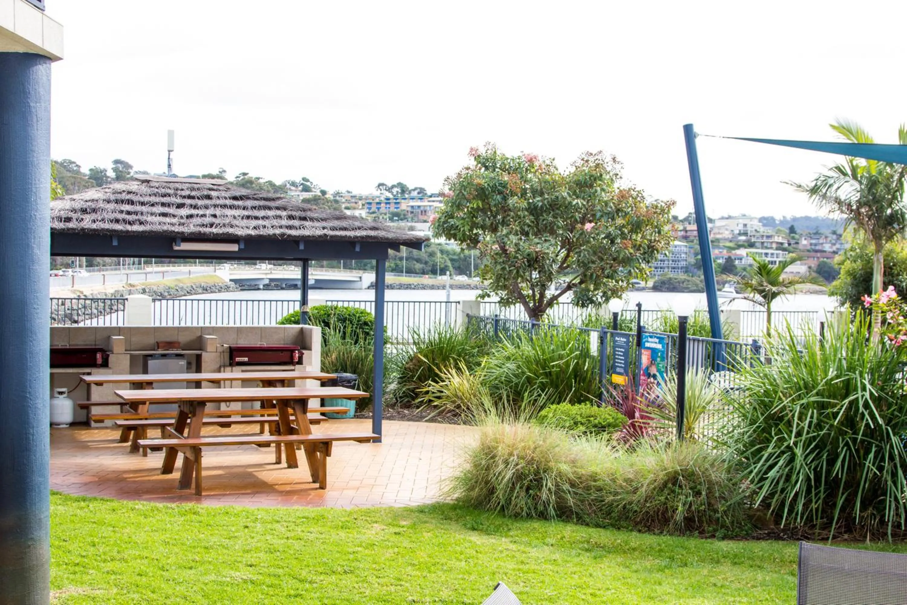 Garden in Sails Luxury Apartments Merimbula