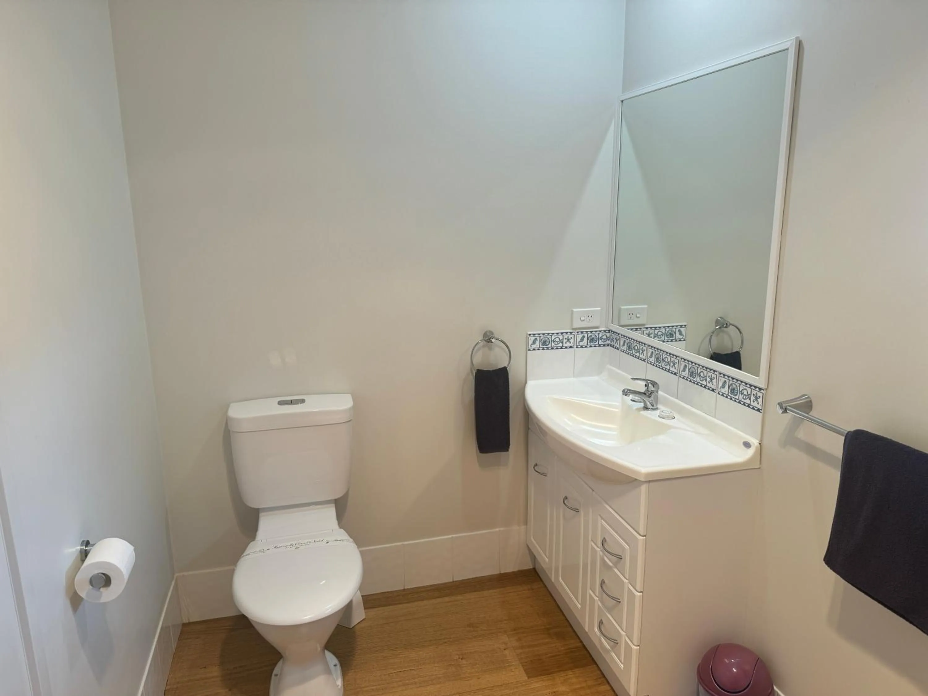 Bathroom in BlueWater Apartments