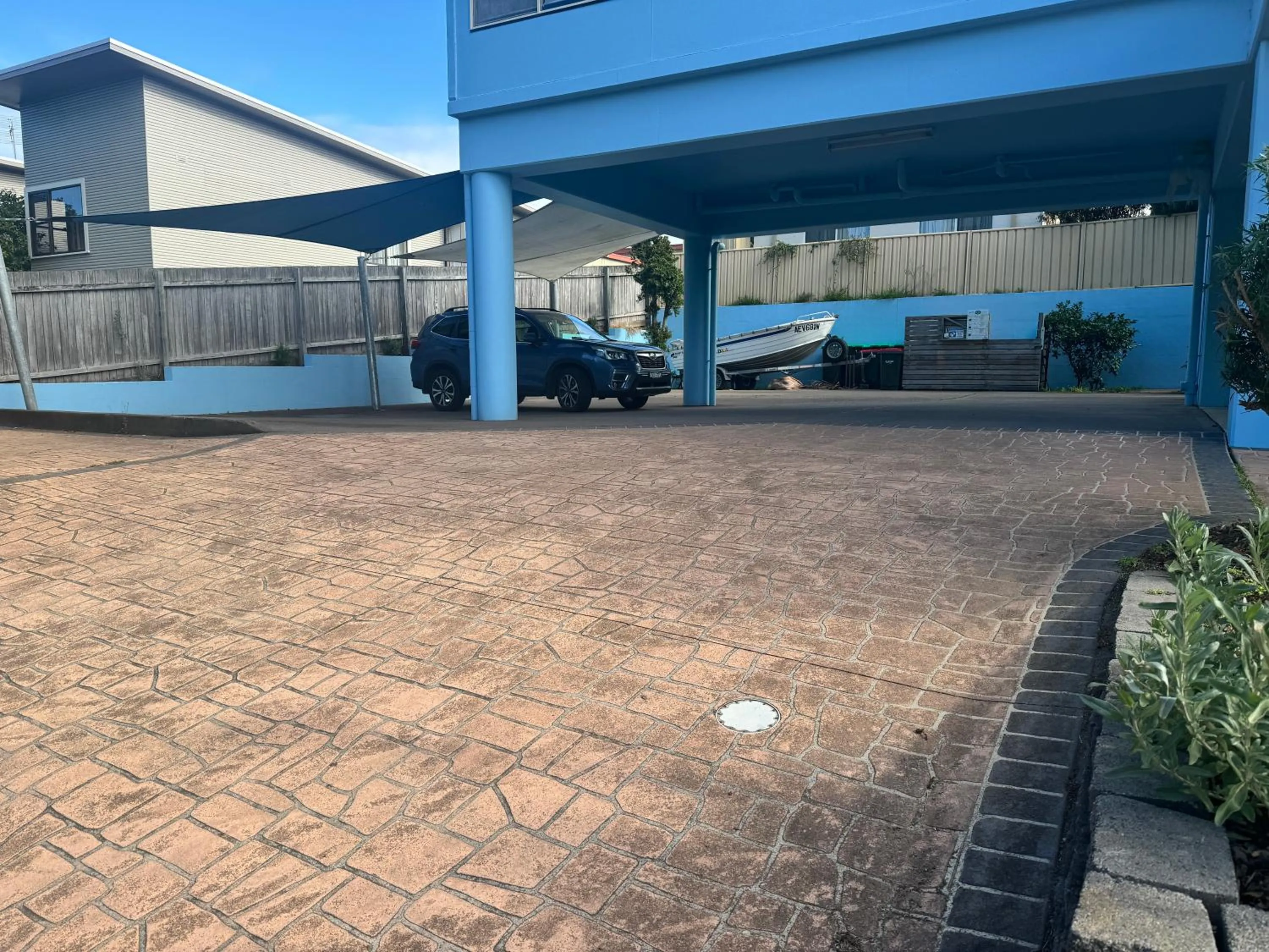 Parking in BlueWater Apartments