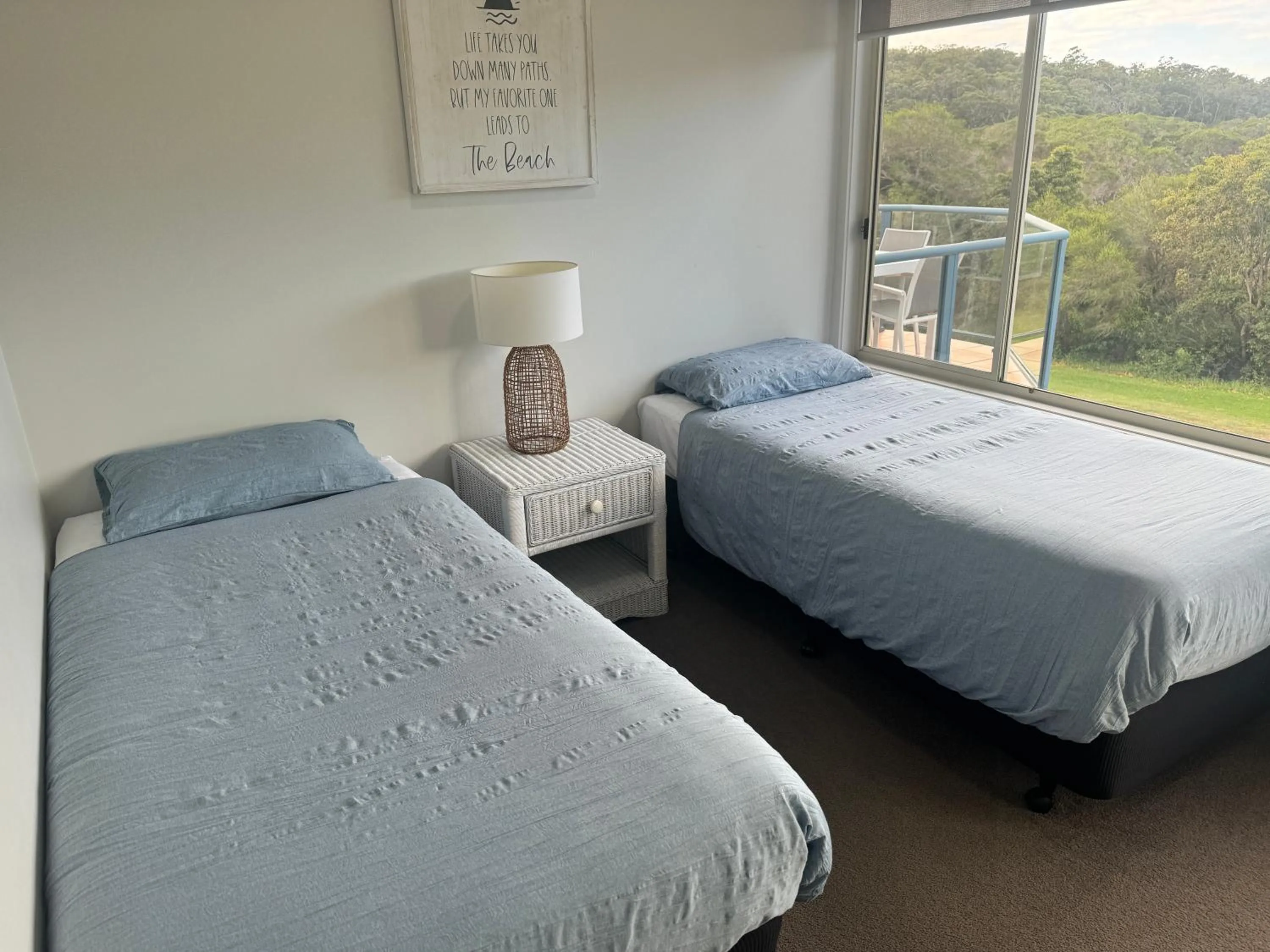 Bedroom, Bed in BlueWater Apartments