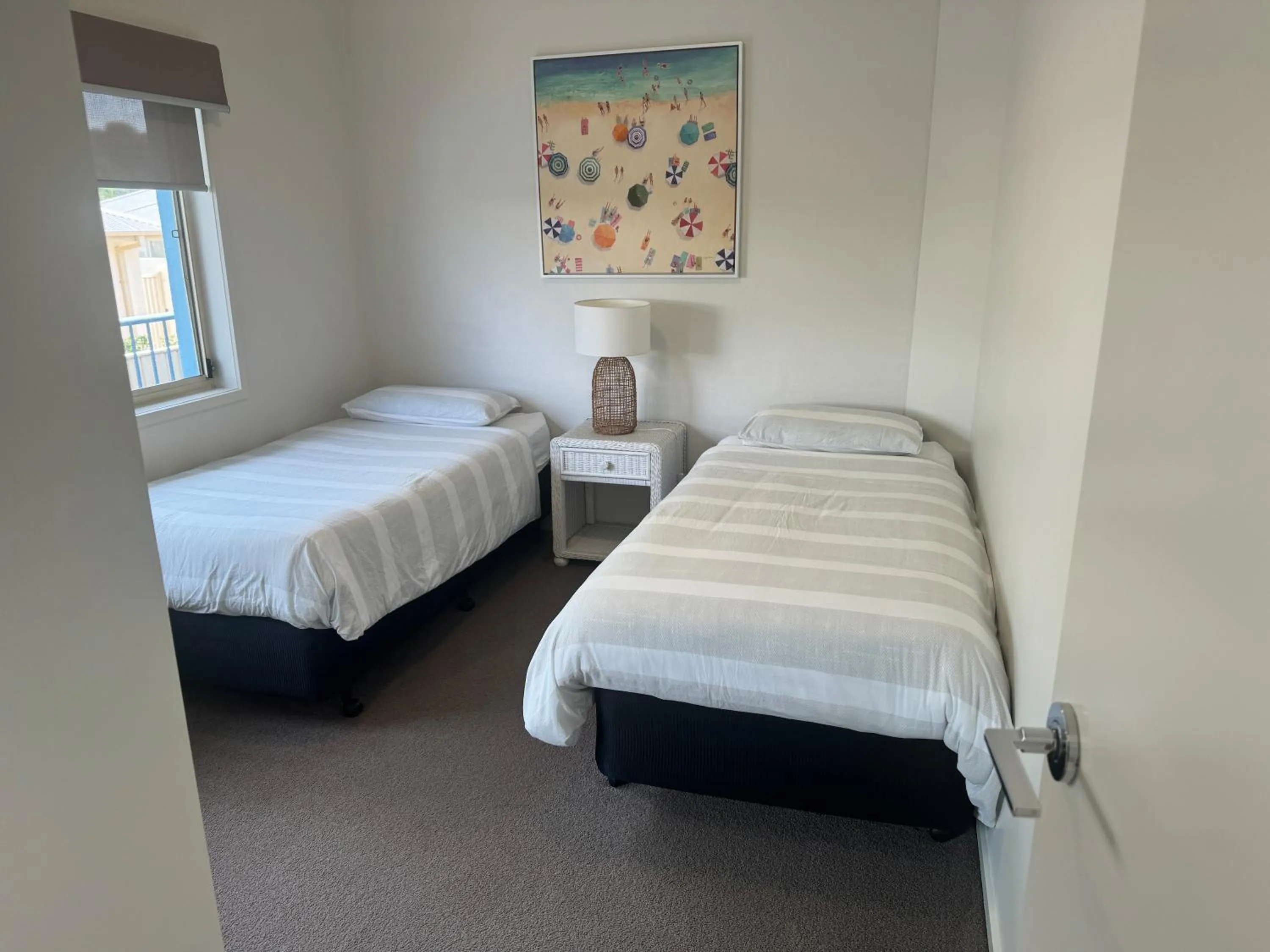 Bedroom, Bed in BlueWater Apartments