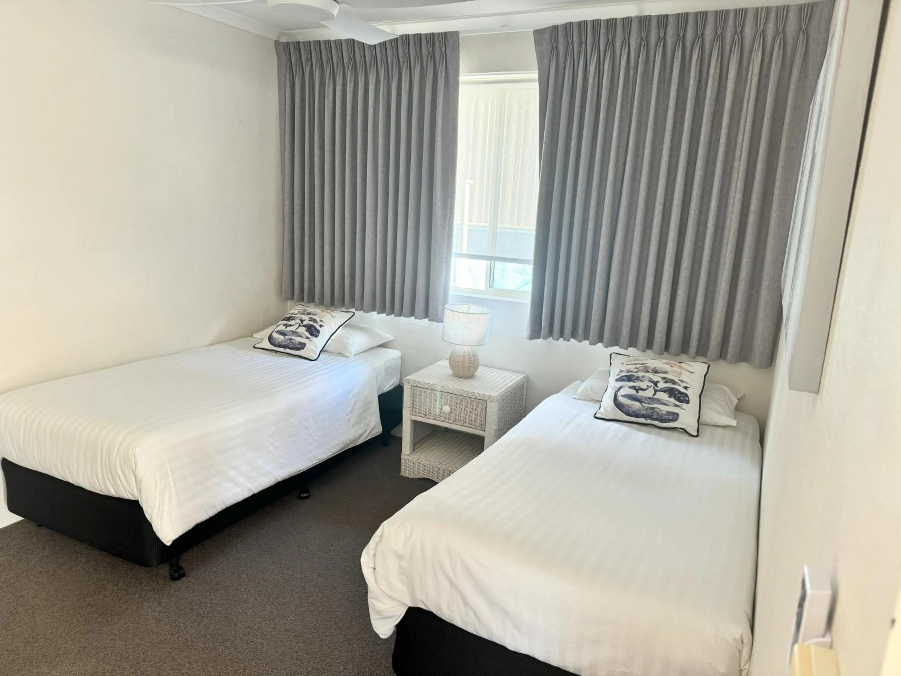 Bedroom, Bed in BlueWater Apartments