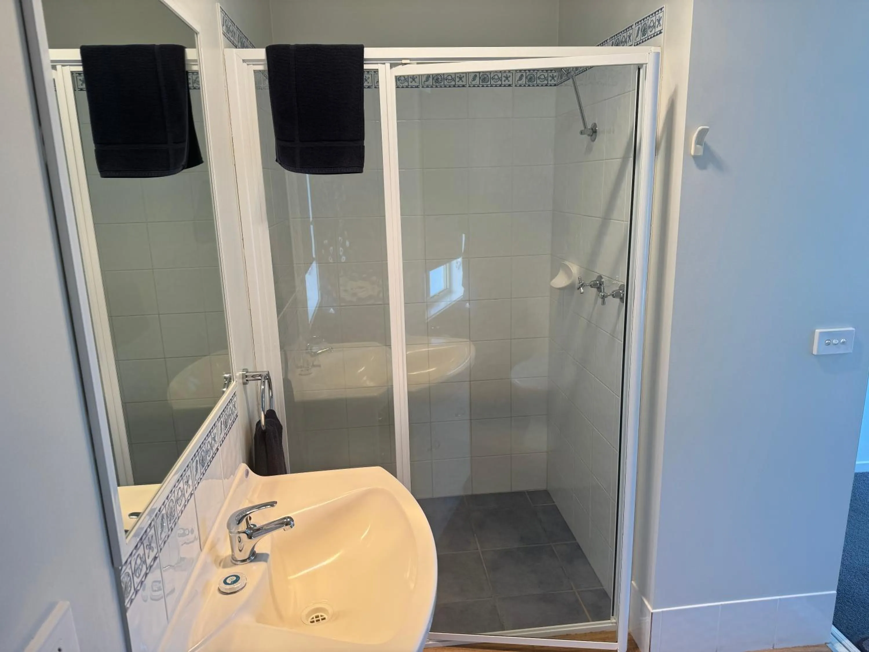 Bathroom in BlueWater Apartments